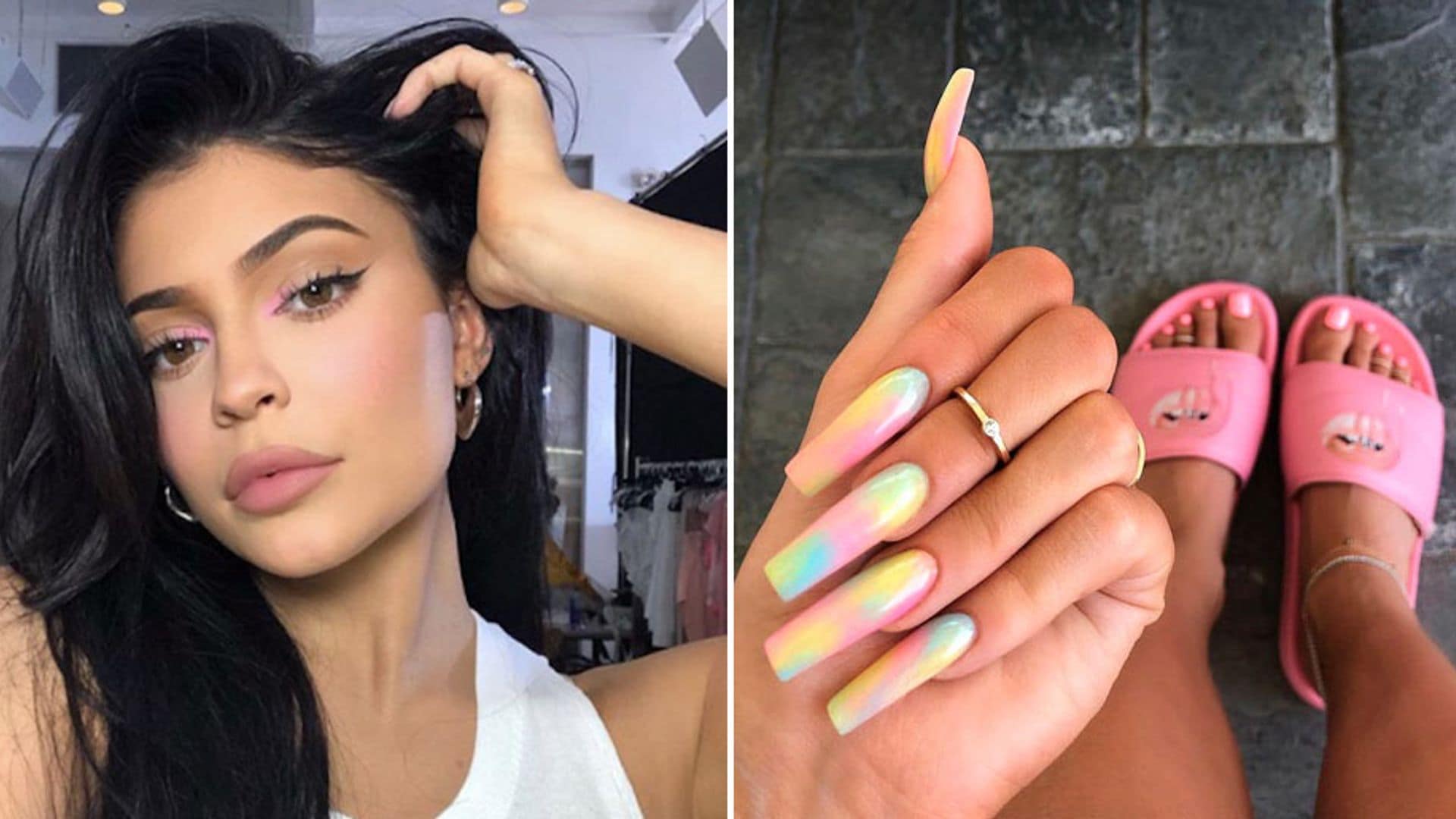 ¿Te atreverías a llevarlas? Kylie Jenner y la manicura de la que todos hablan