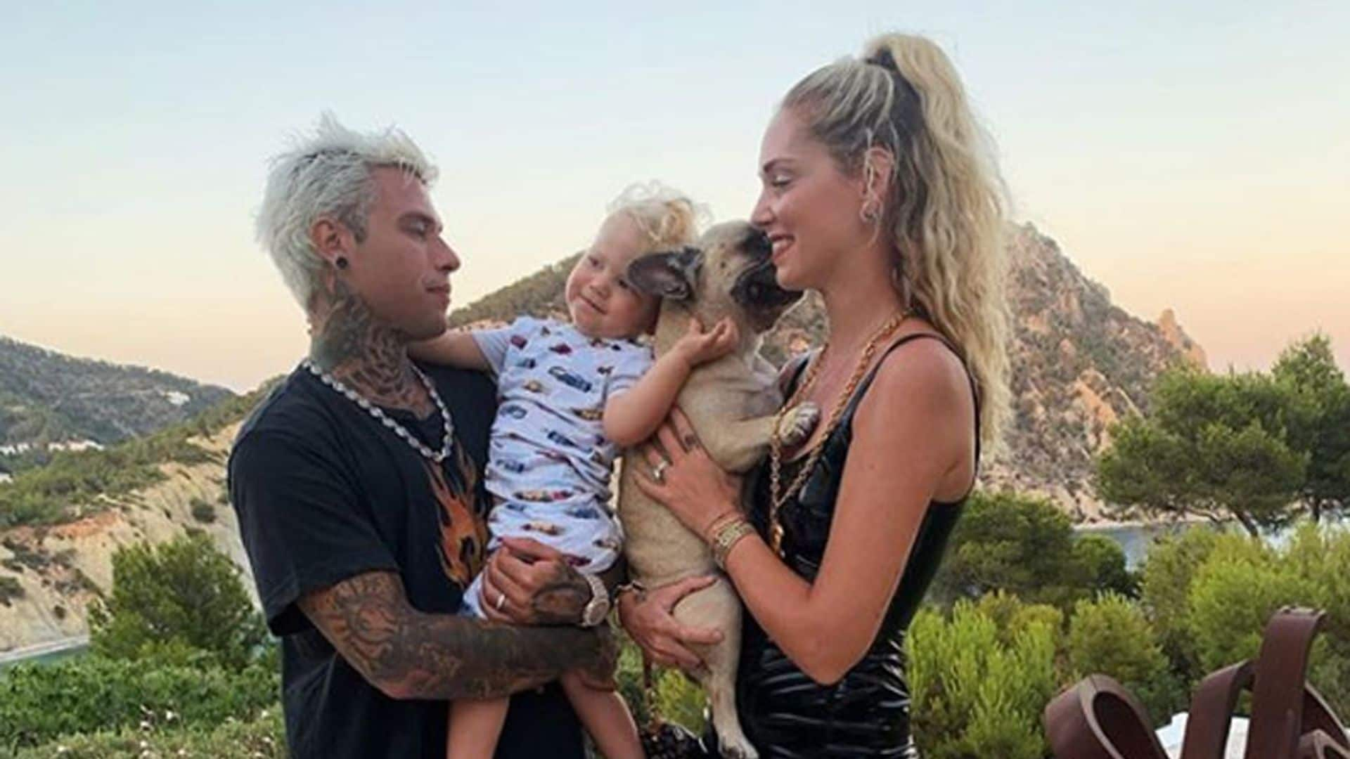 La escapada familiar de Chiara Ferragni y Fedez a Ibiza