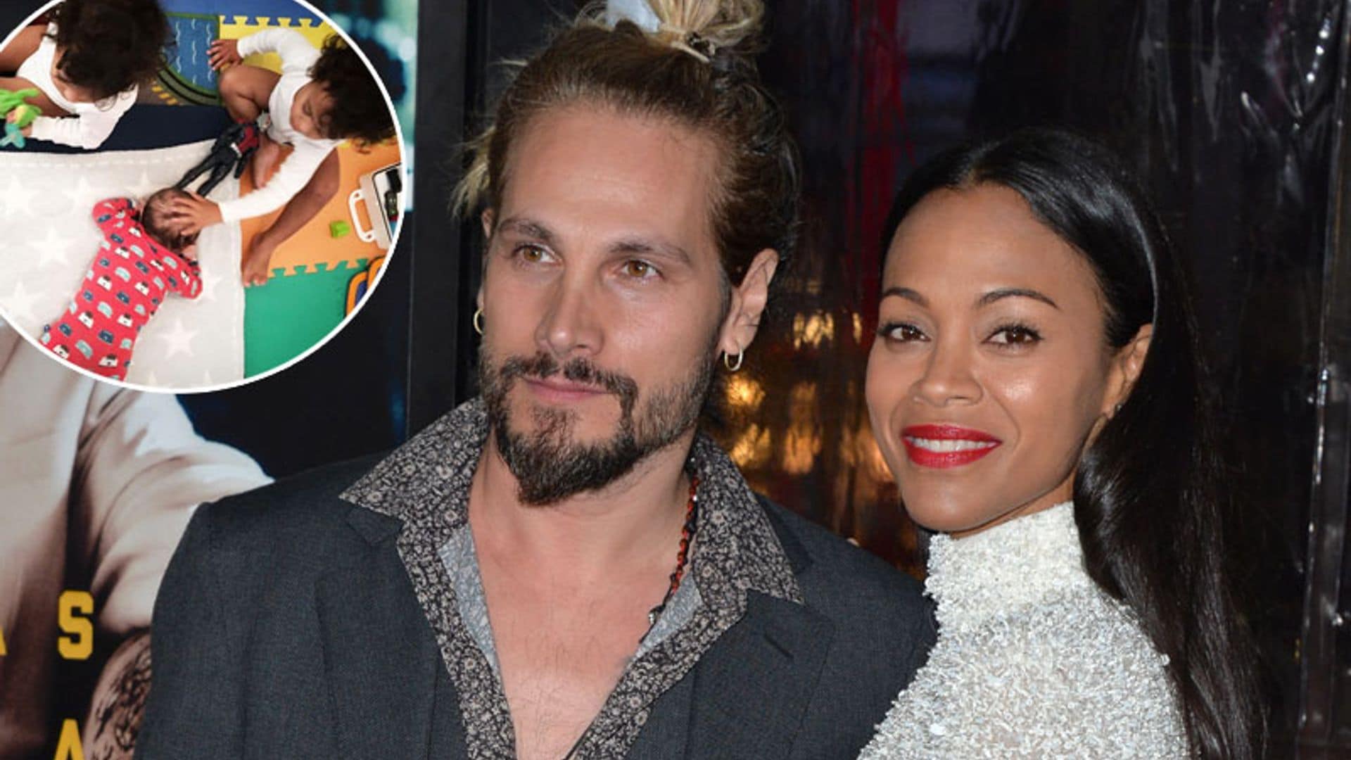 ¡Sorpresa! Zoe Saldana anuncia de forma inesperada que ha sido mamá por tercera vez