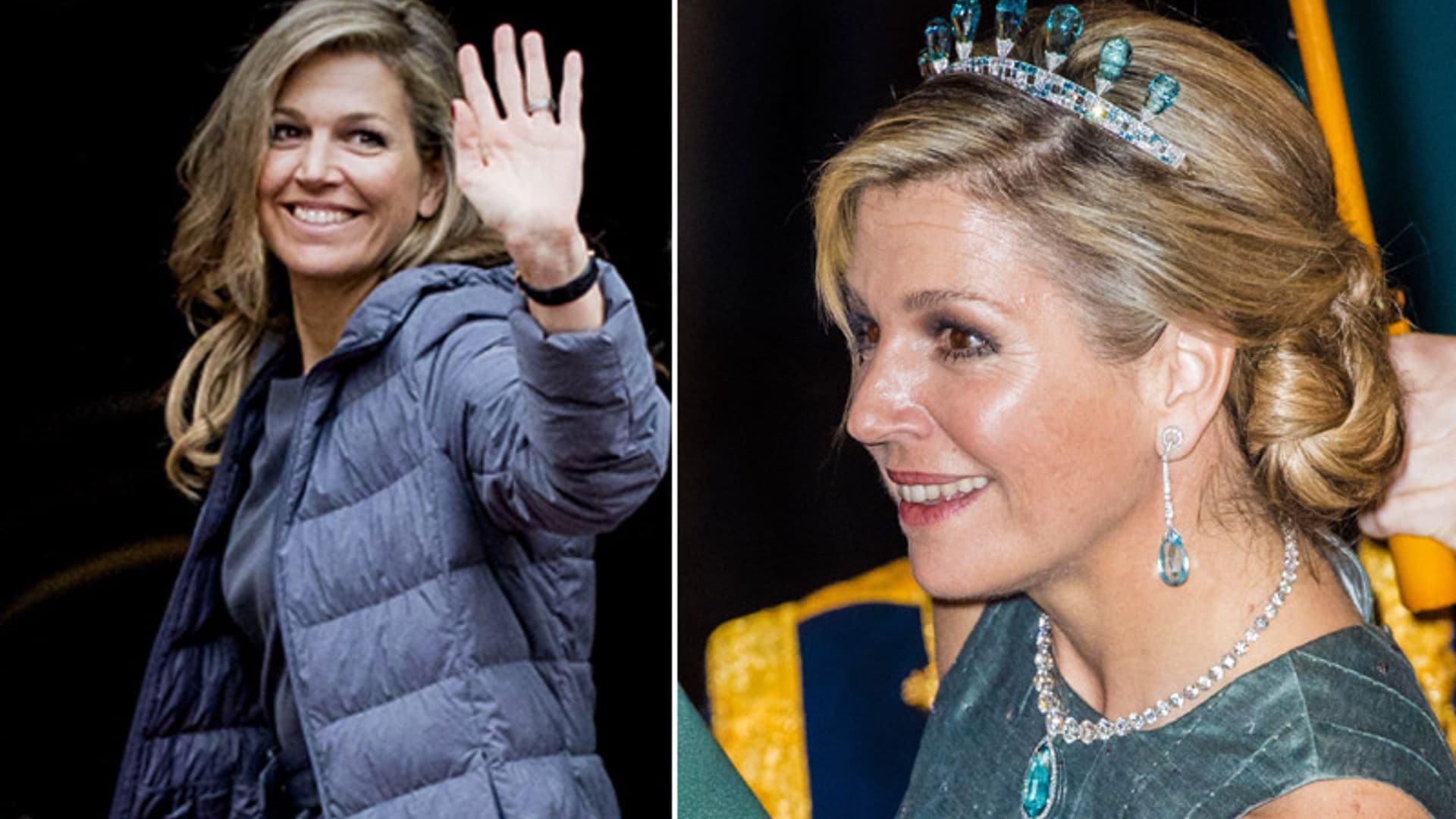 La Reina de Holanda, máxima antes y después