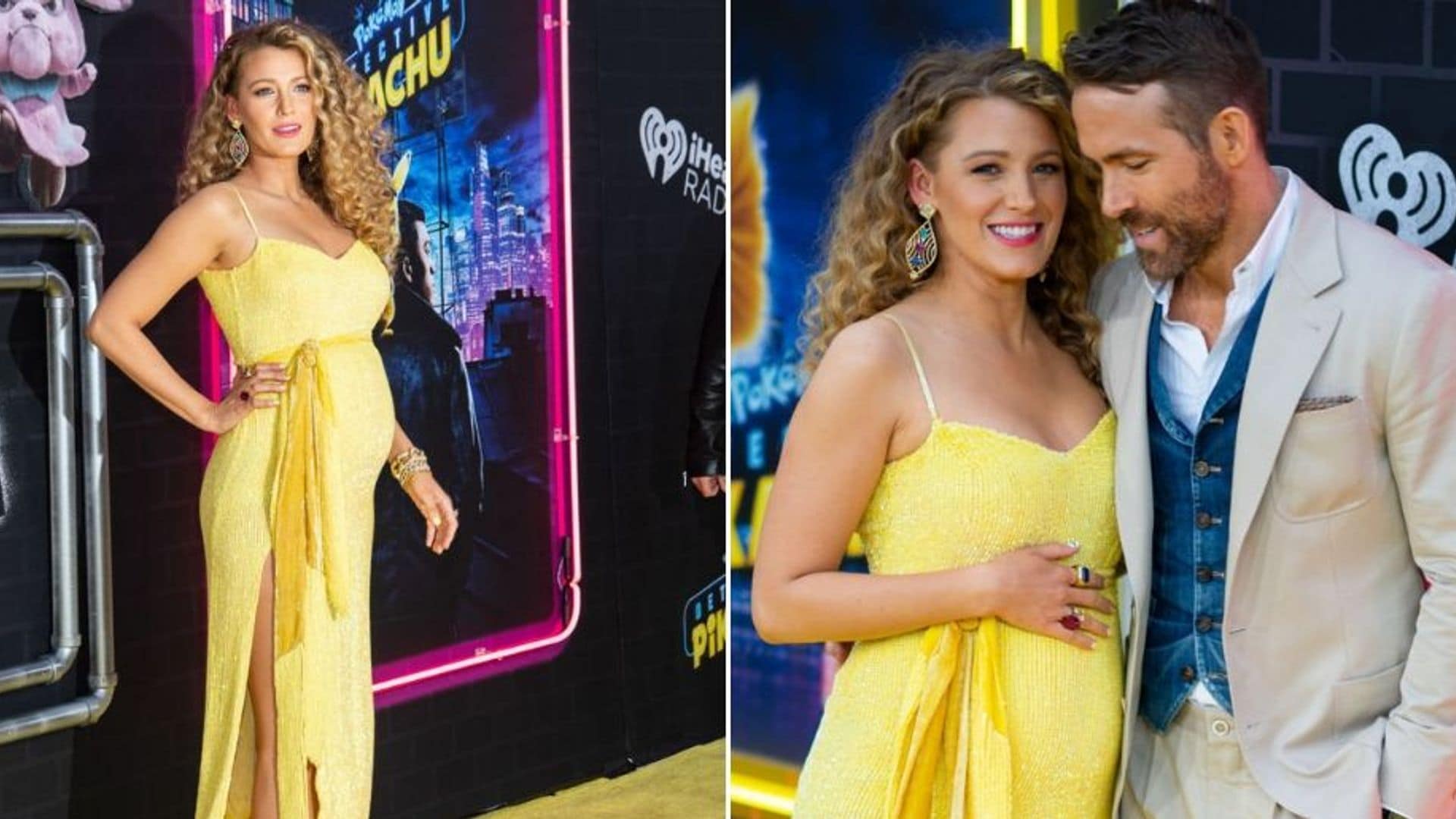 El look premamá de Blake Lively confirma que el amarillo está de moda