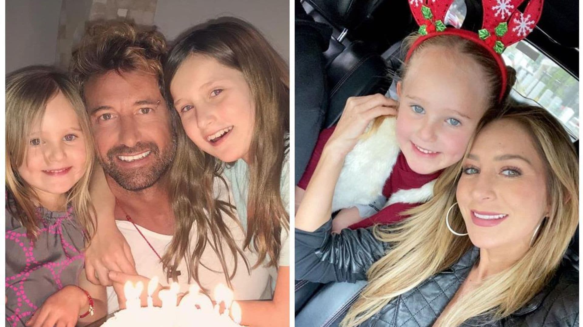 Gabriel Soto y Geraldine Bazán se reencuentran gracias a su hija menor Miranda