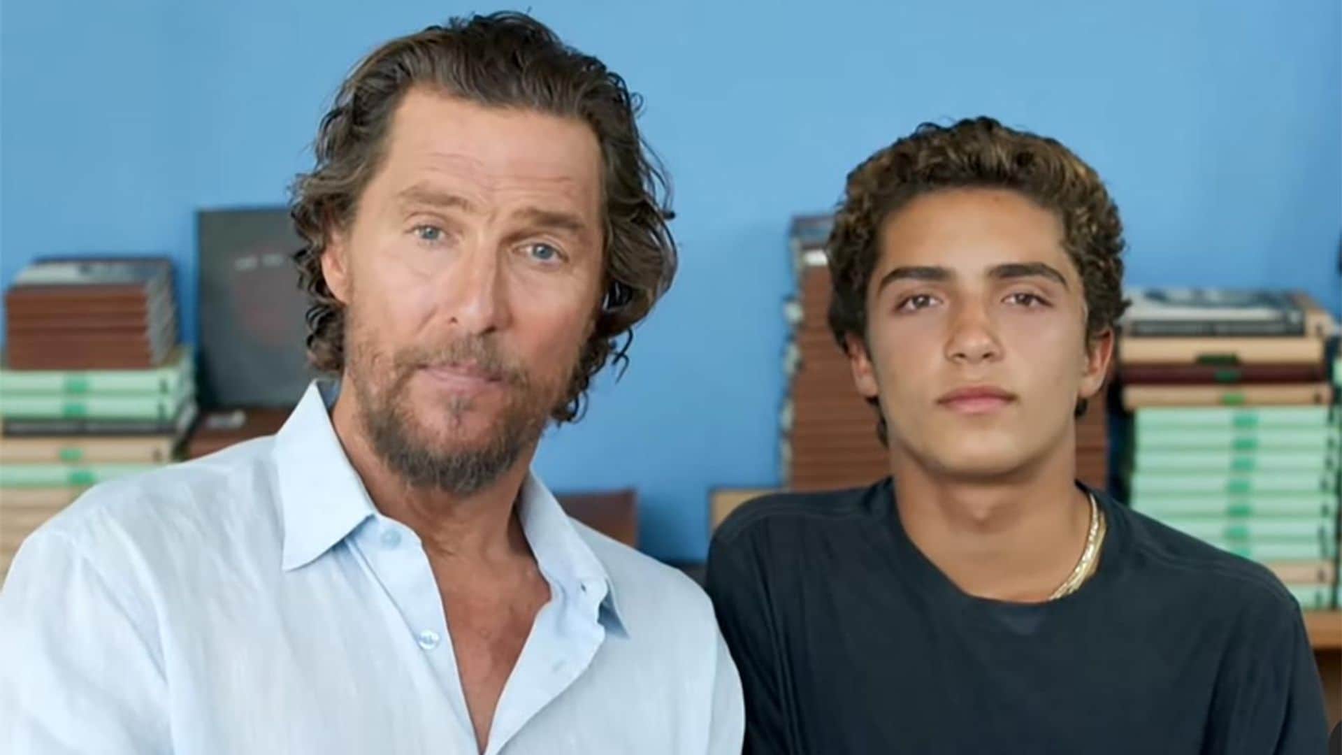 El hijo mayor de Matthew McConaughey, de 15 años, desvela cómo es el actor como padre