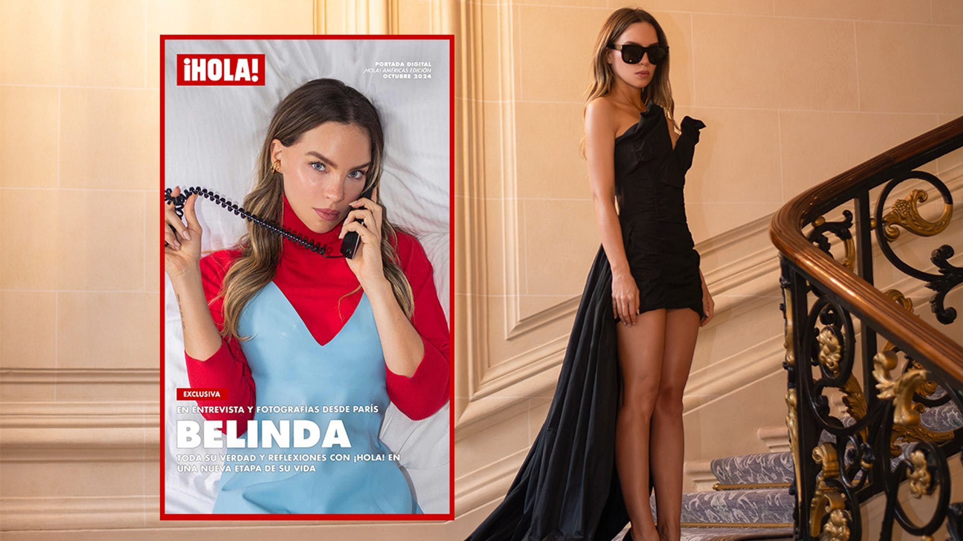 Belinda y toda su verdad desde París: 'Antes sufría mucho pero cada vez soy más amorosa conmigo misma' [Exclusiva]