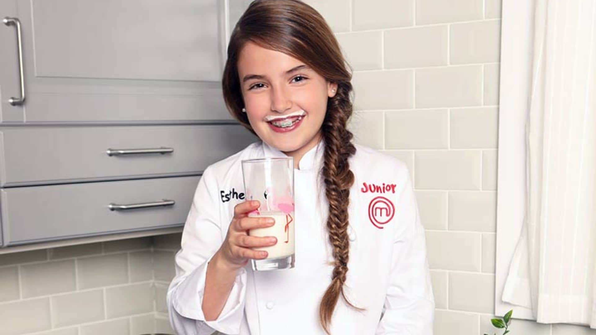 Esther, ganadora de MasterChef Junior, estrella de los fogones... y del Especial Niños de ¡HOLA!