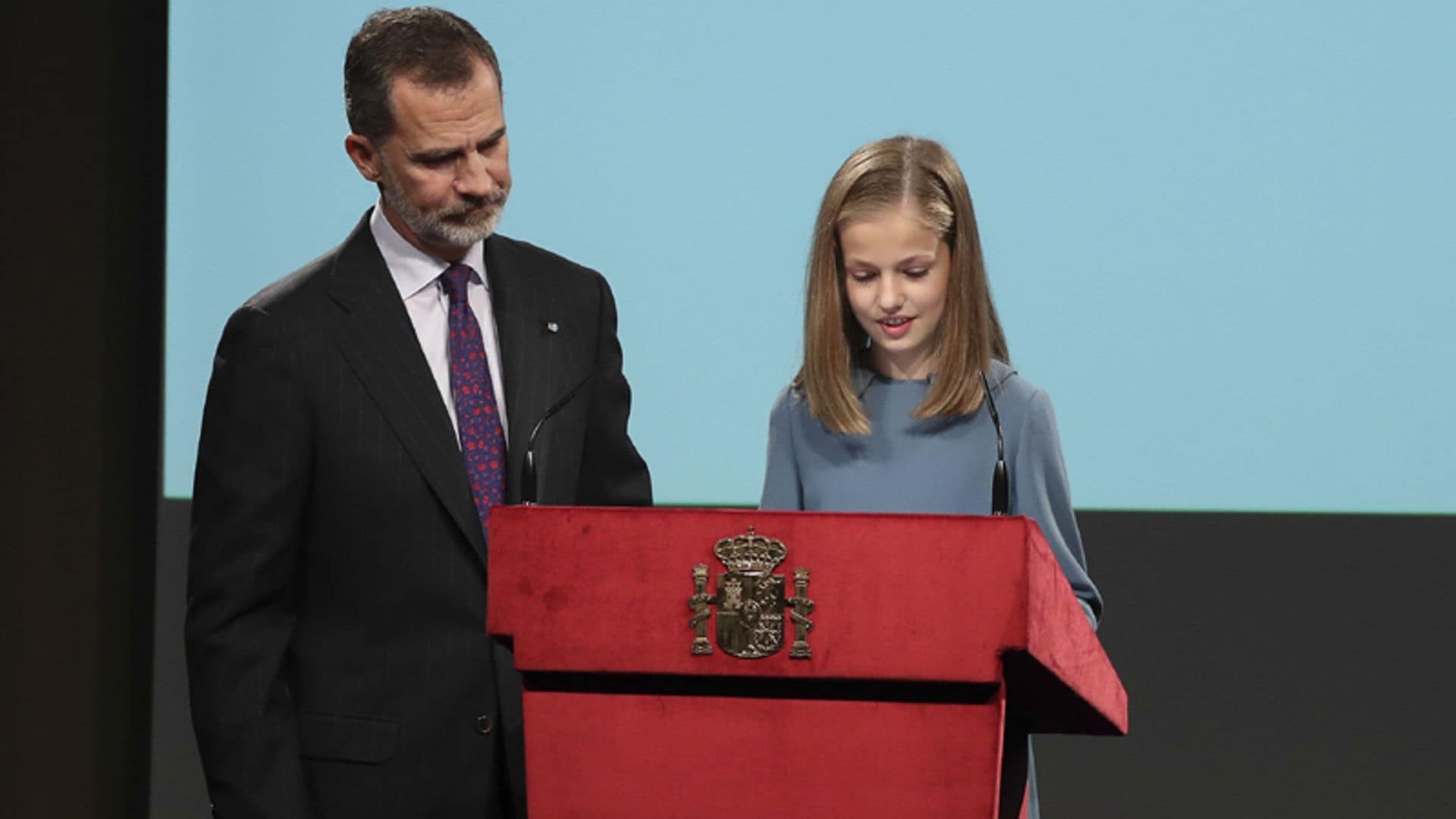 La princesa Leonor se suma a las celebraciones por el 40 aniversario de la Constitución Española