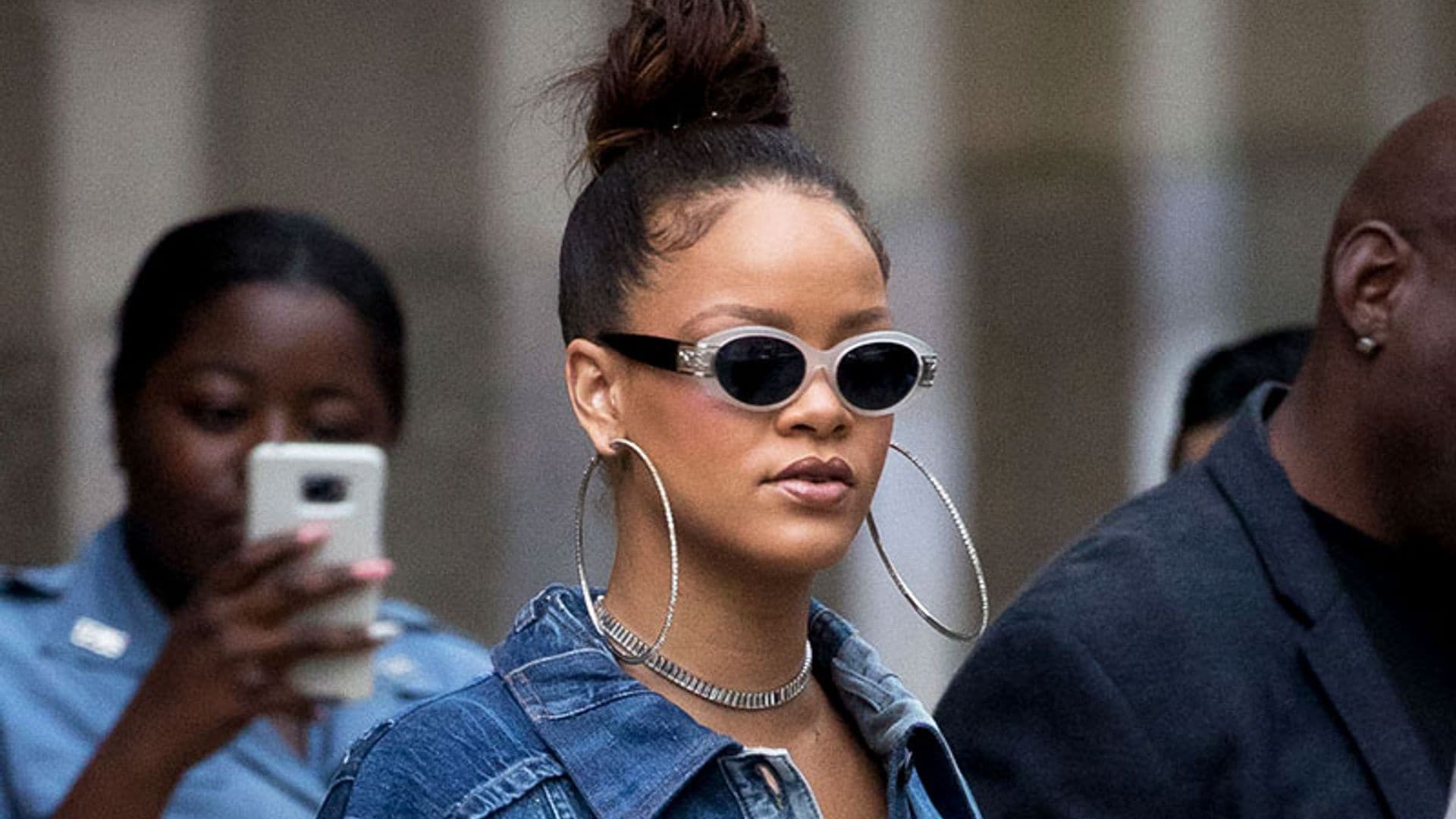 Rihanna apuesta todo al denim