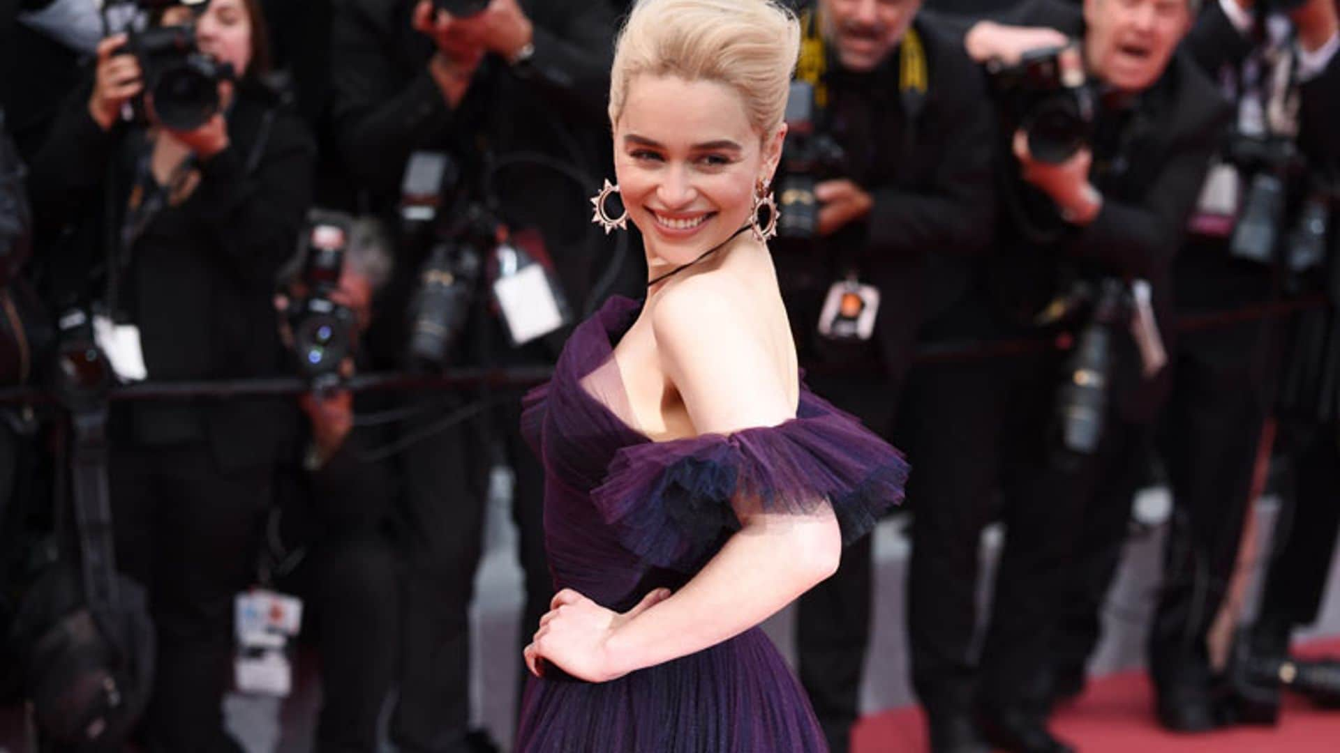 Emilia Clarke y su vestido de noche: la anécdota en Cannes gracias a Juego de Tronos