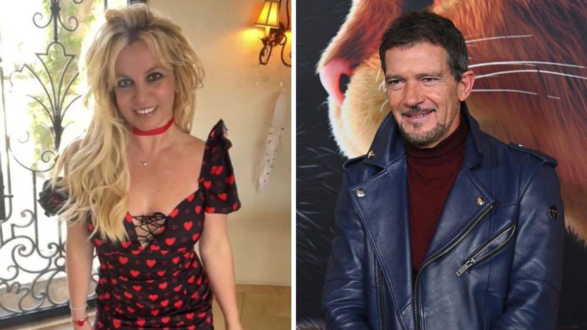 Britney Spears revela que Antonio Banderas era su ‘interés amoroso’