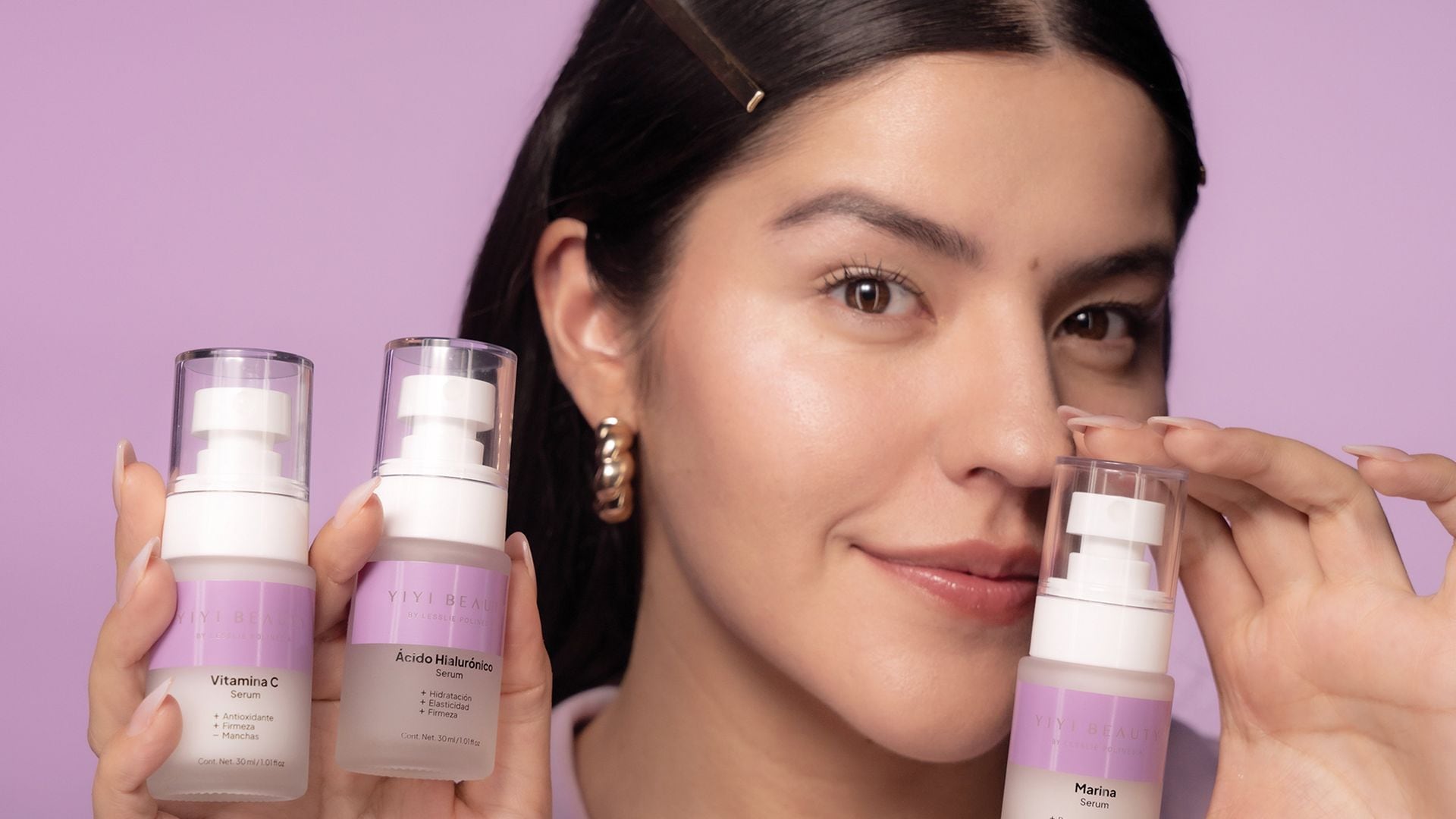 YIYI BEAUTY se lanza con dos categorías: maquillaje y skincare.