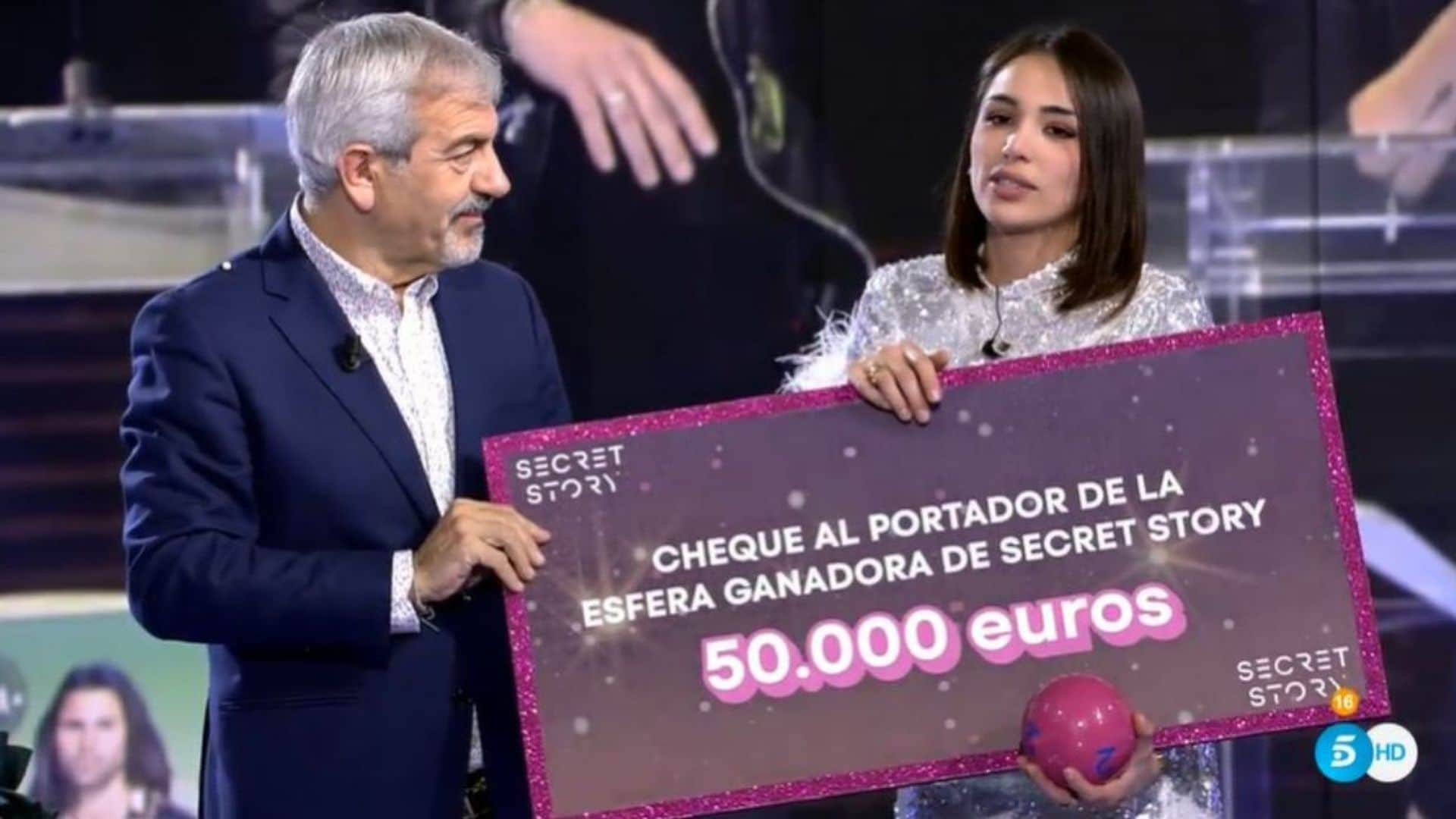 Sandra Pica gana el juego de las esferas de 'Secret Story' y Luis Rollán se queda sin la final