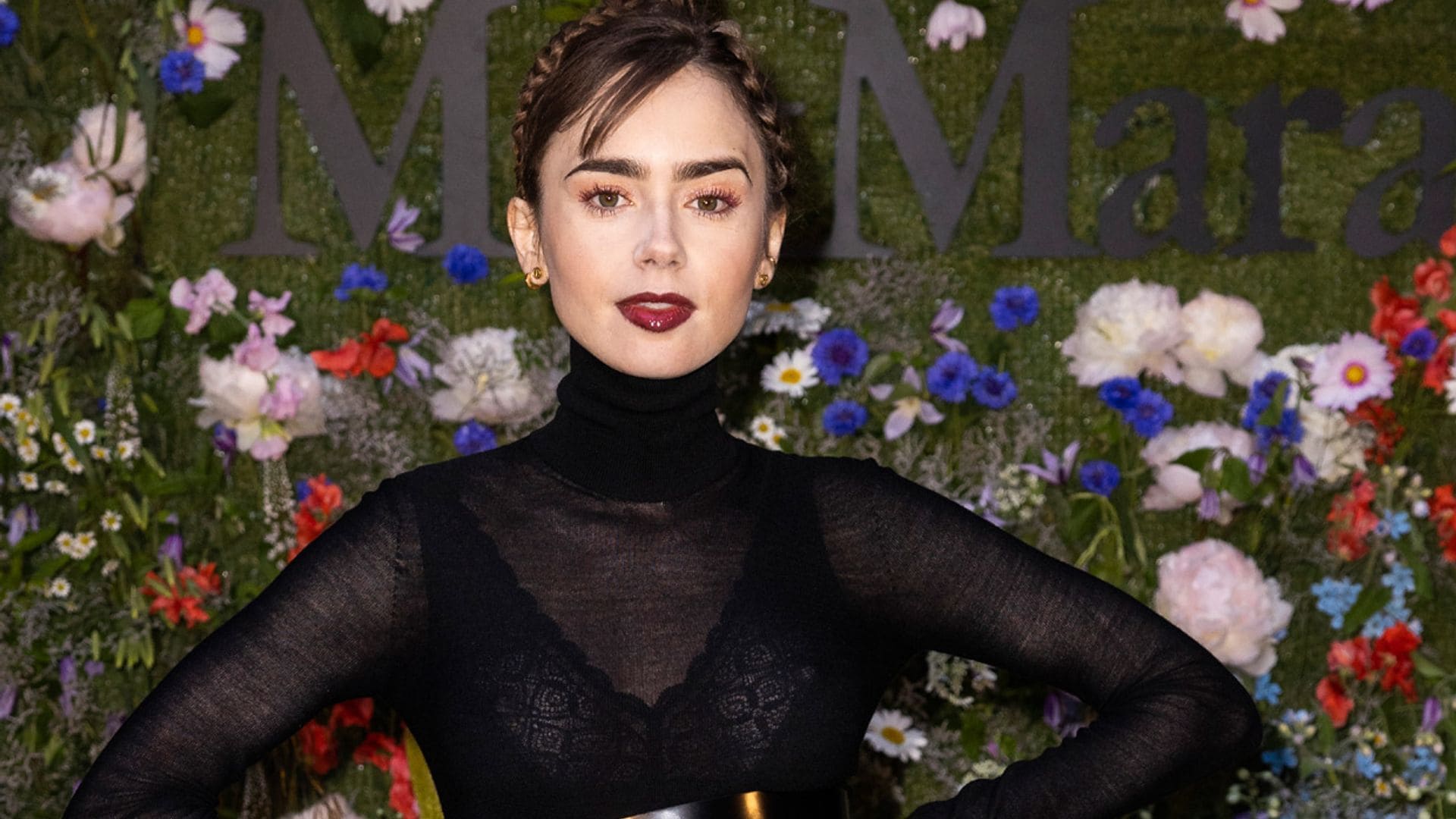 ¿'Emily en Estocolmo'? Los dos llamativos looks de Lily Collins que aprobaría su personaje