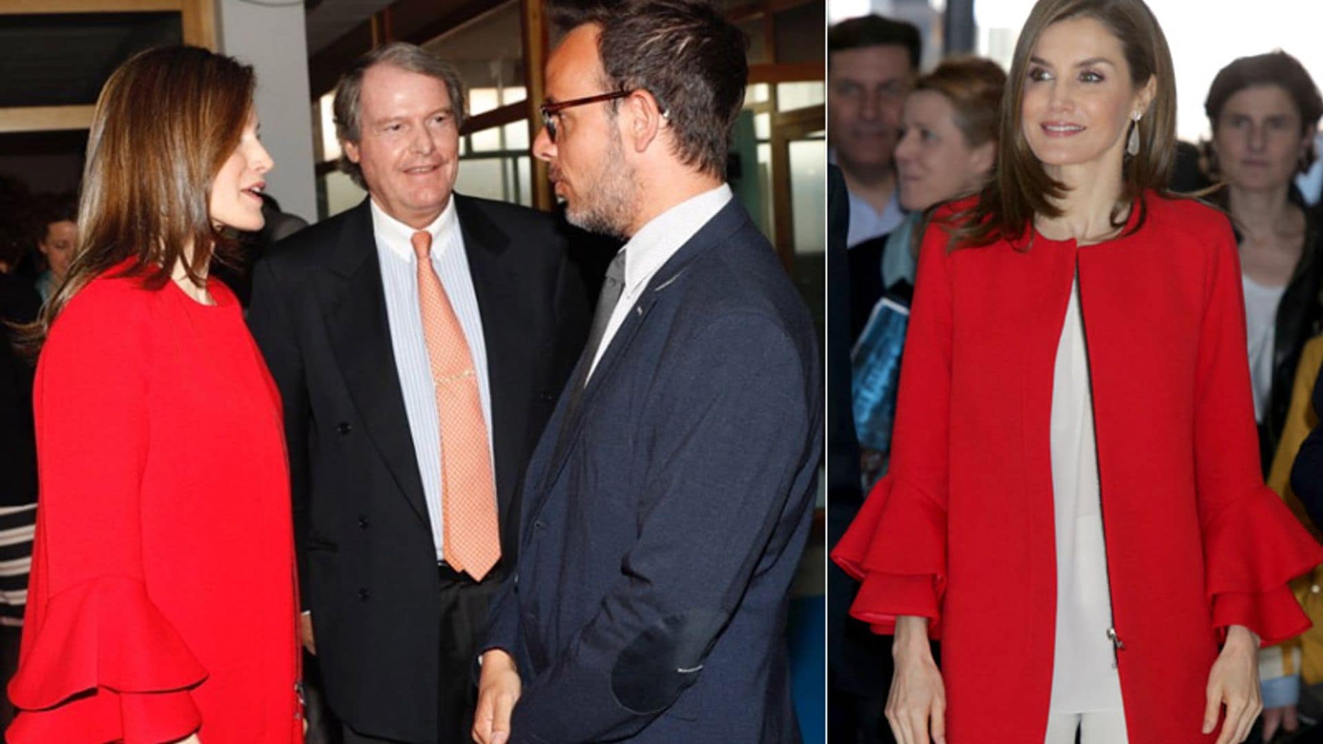 ¿Qué hacen juntos doña Letizia y Ángel Llácer? Algo tiene que ver la princesa Leonor…