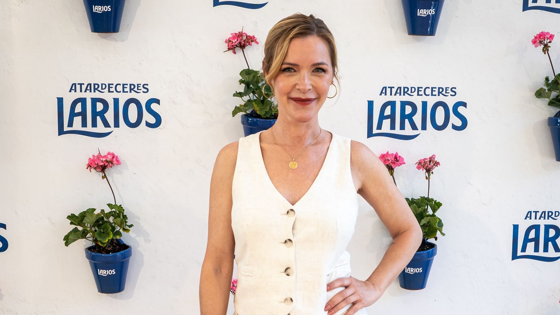 María Esteve, embajadora de la nueva edición de Atardeceres Larios en Málaga. Junio de 2024