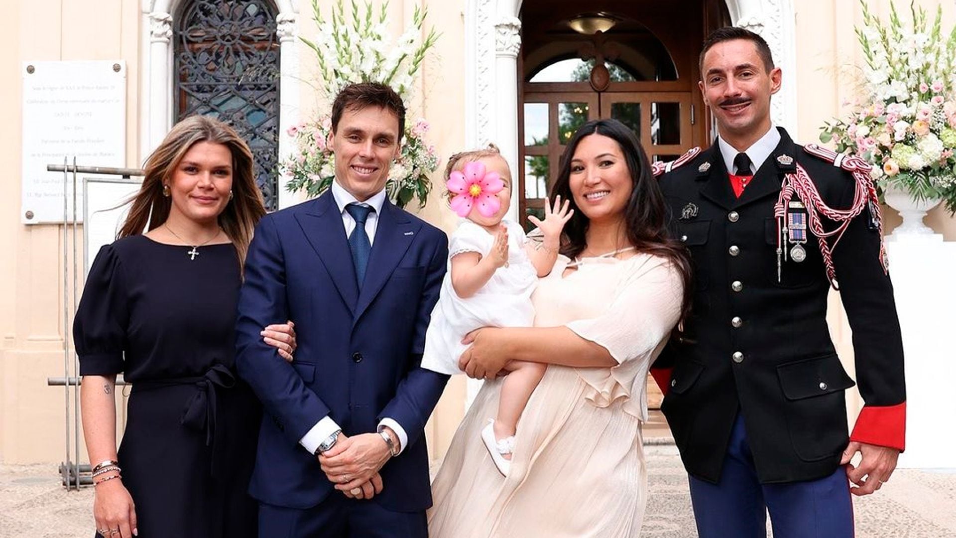 Louis y Marie Ducruet celebran el bautizo de su hija Victorie, de poco más de un año