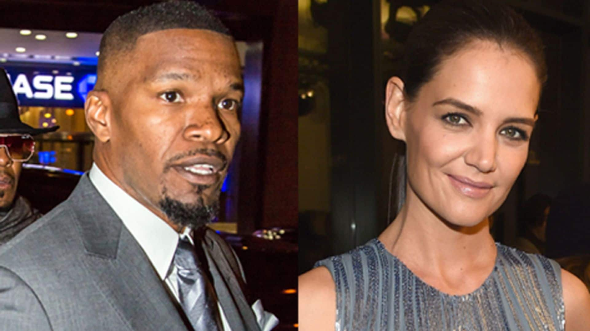 ¿Boda y embarazo? Los misterios de Katie Holmes y Jamie Foxx, la 'no pareja' de Hollywood