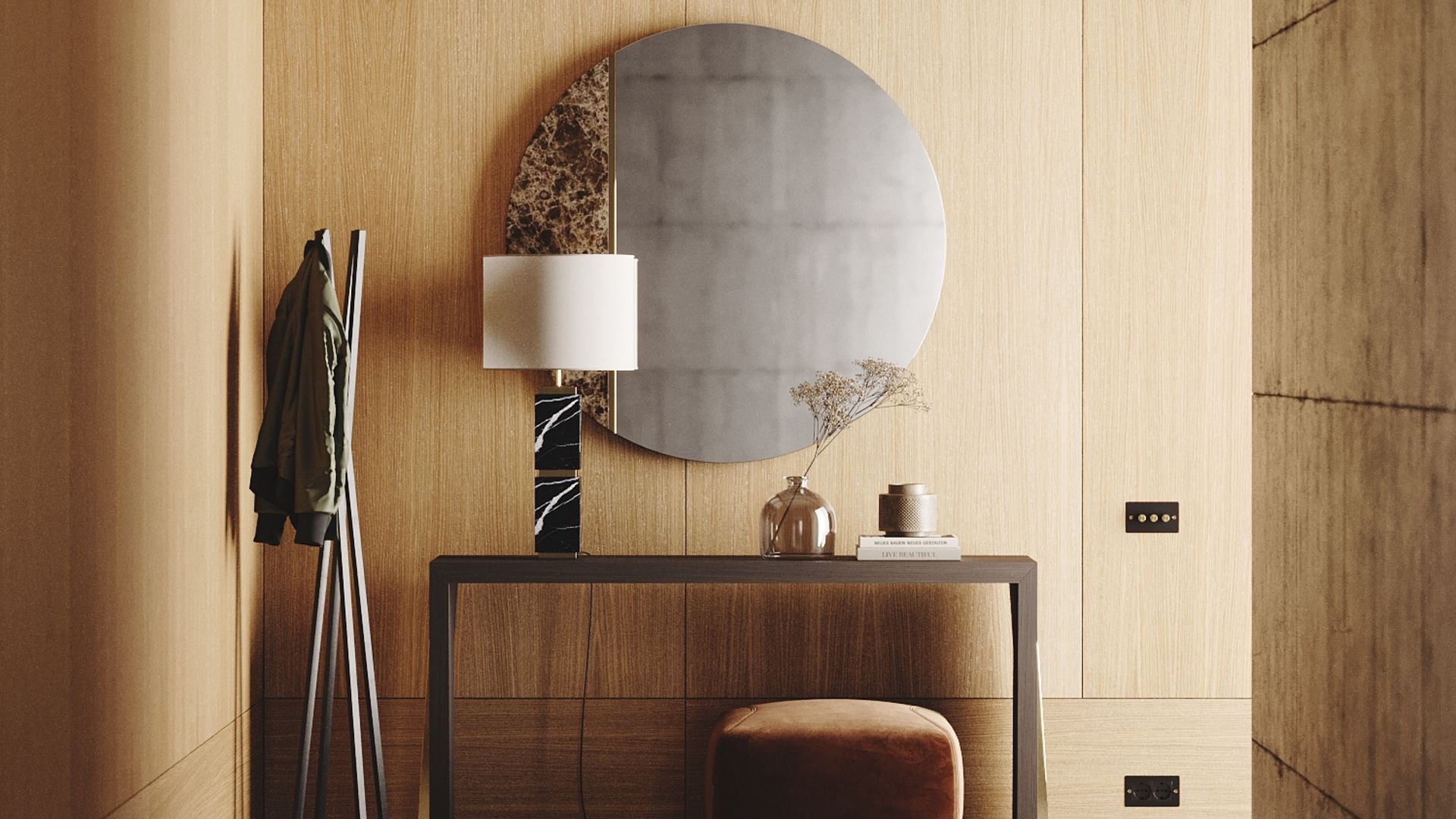 Espejos de pared y muebles: 10 ideas que combinan a la perfección