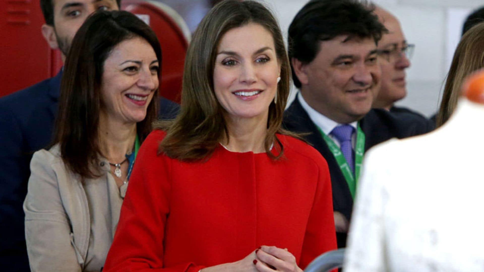 'Doña Letizia, ¿me contrata para bailar?' La reacción de la Reina a la petición más divertida