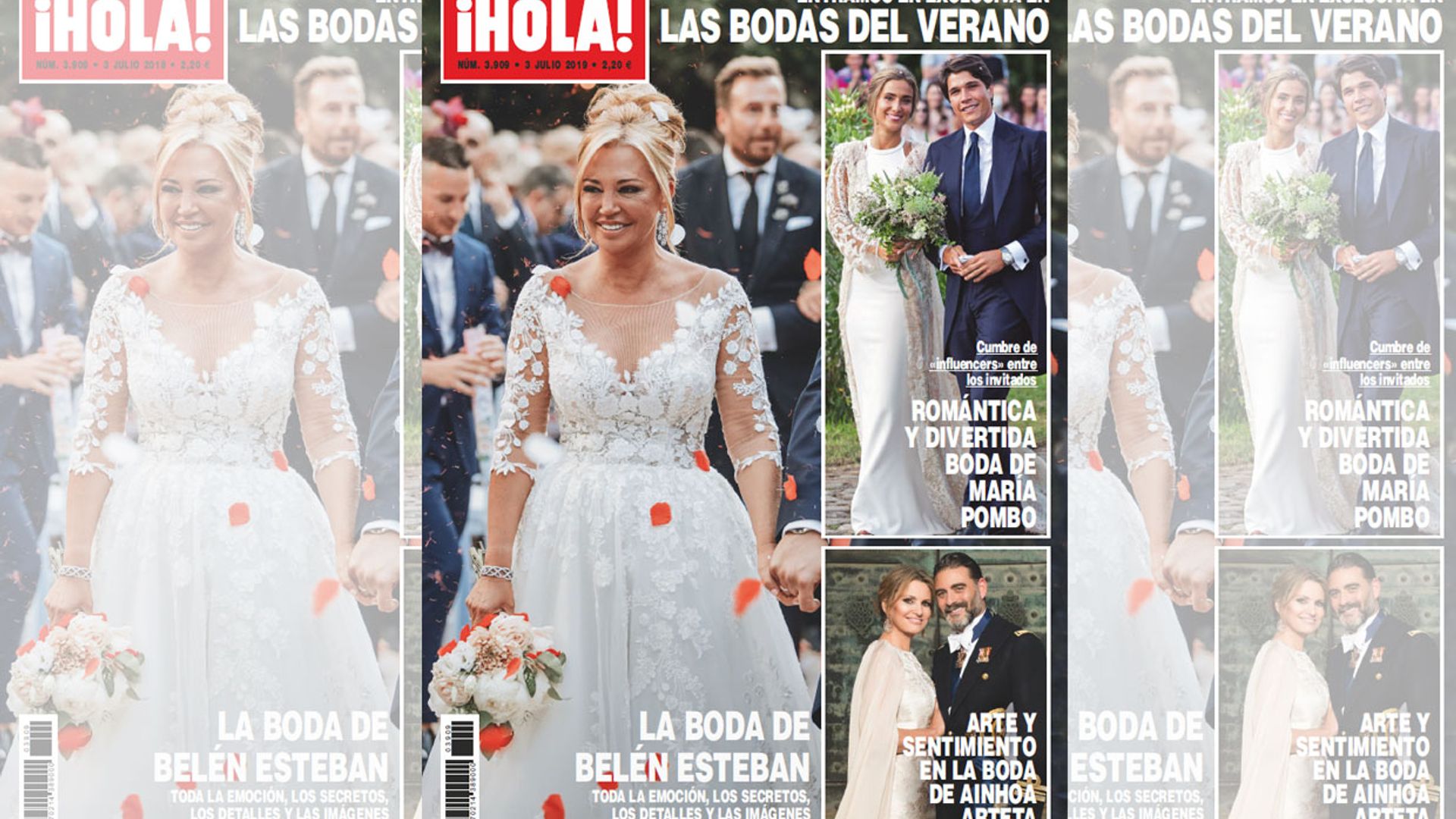 Exclusiva en ¡HOLA!: ¿cómo es el segundo vestido de novia de Belén Esteban?