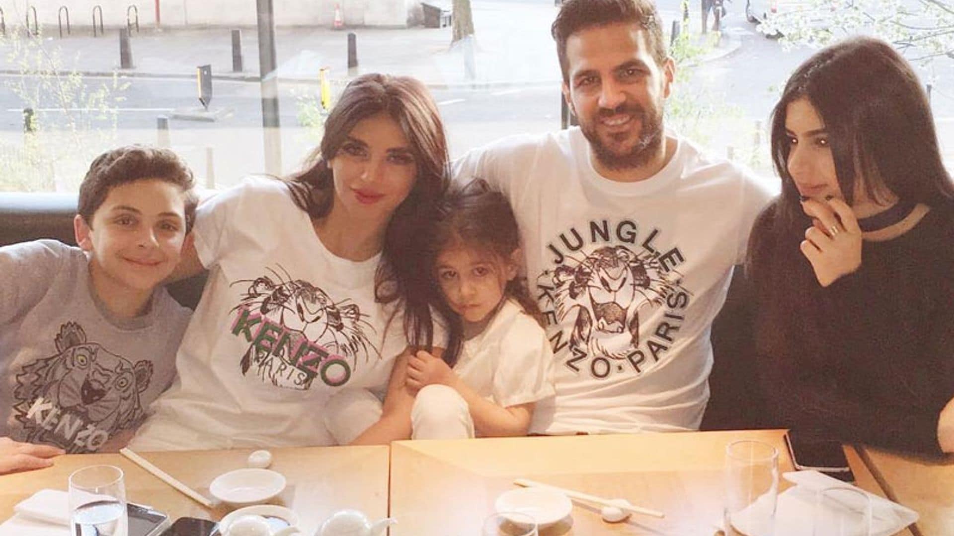 Daniella Semaan felicita a Cesc Fábregas con un mensaje de lo más apasionado