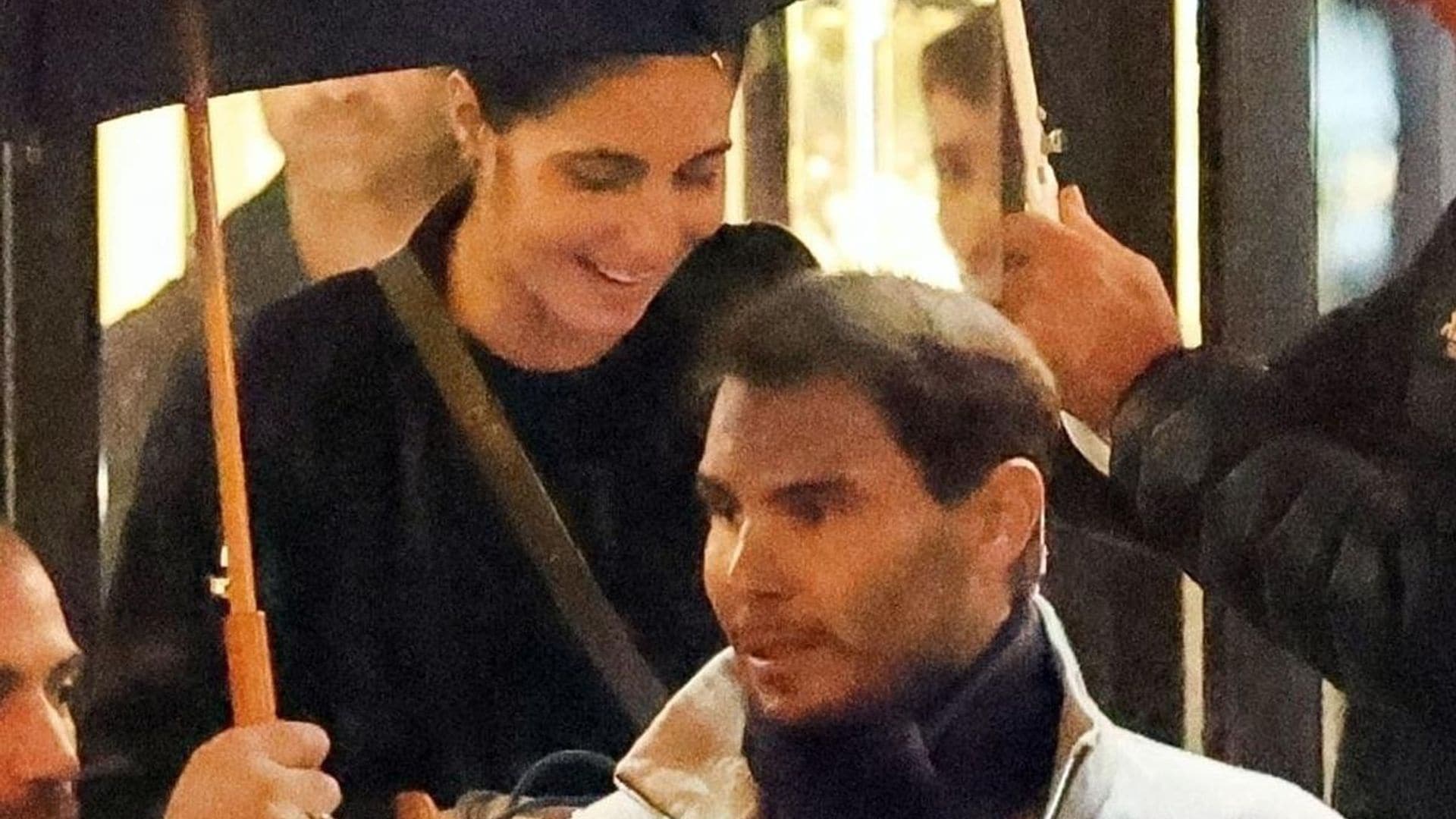 Rafa Nadal y Mery Perelló, primer viaje con su bebé