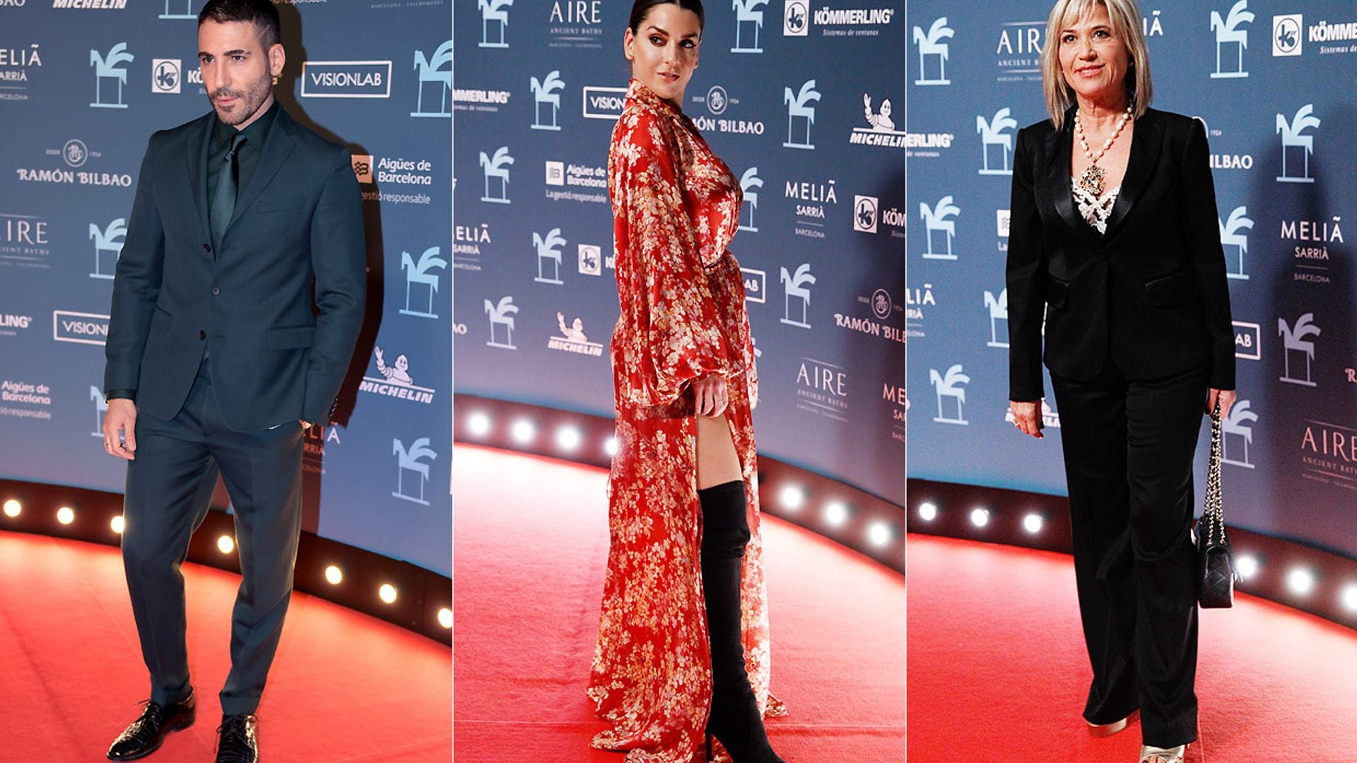 La alfombra roja de los Premios Ondas reúne a lo mejor del panorama audiovisual en Barcelona