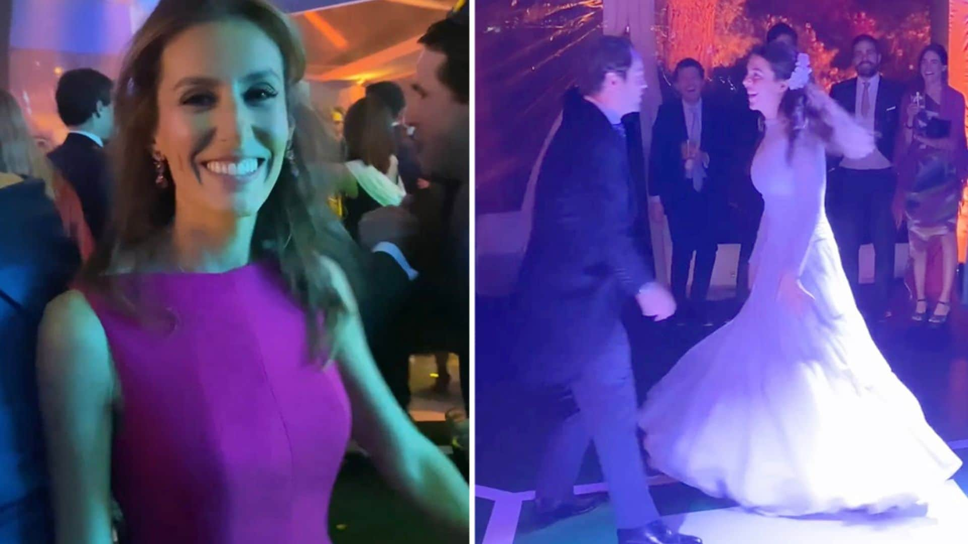 Todos los detalles de la boda de Lucía Domínguez Vega-Penichet: del baile de Ana Boyer a la sorpresa de los novios