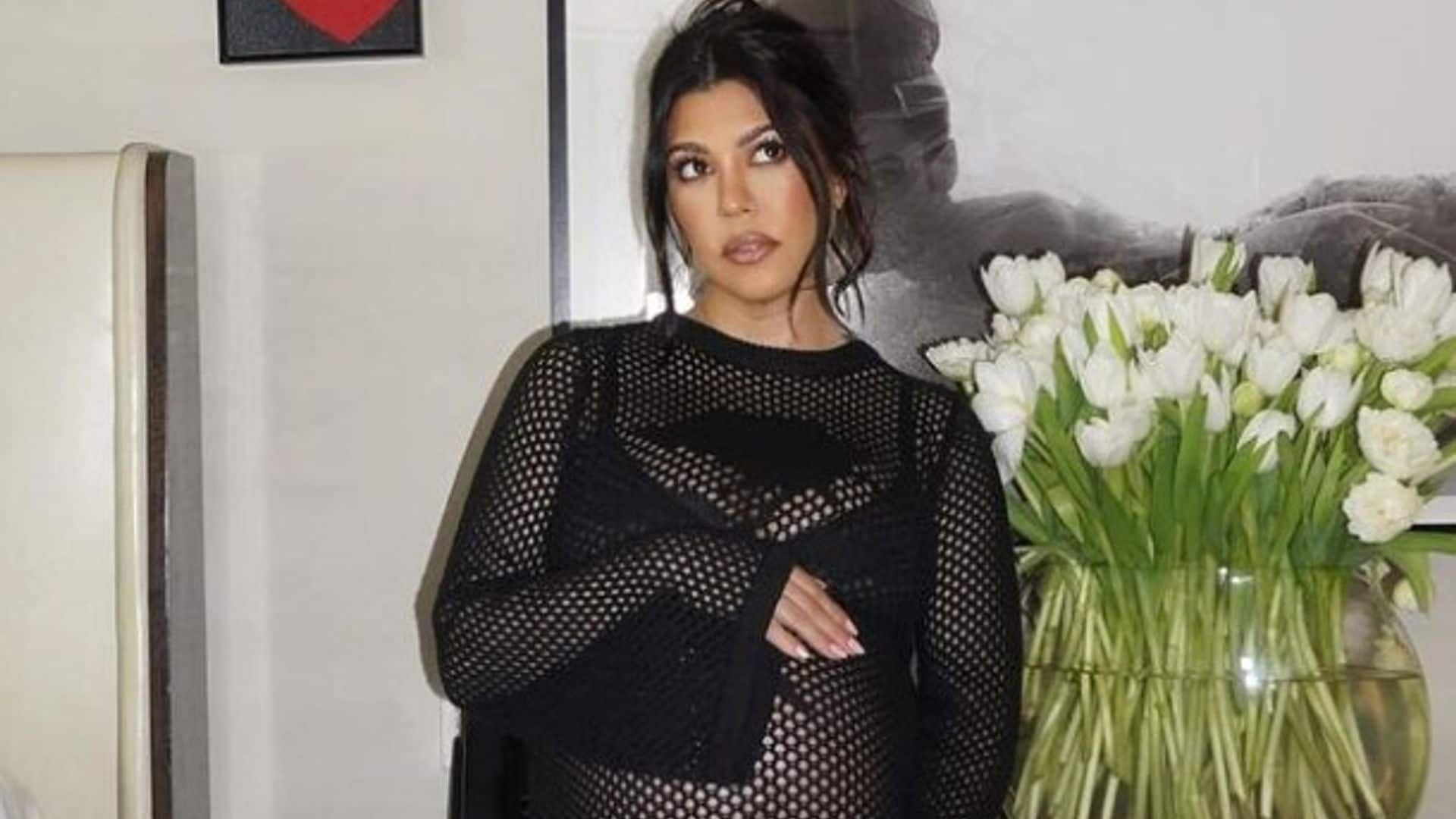 Kourtney Kardashian habla del intenso proceso que vivió para quedar embarazada