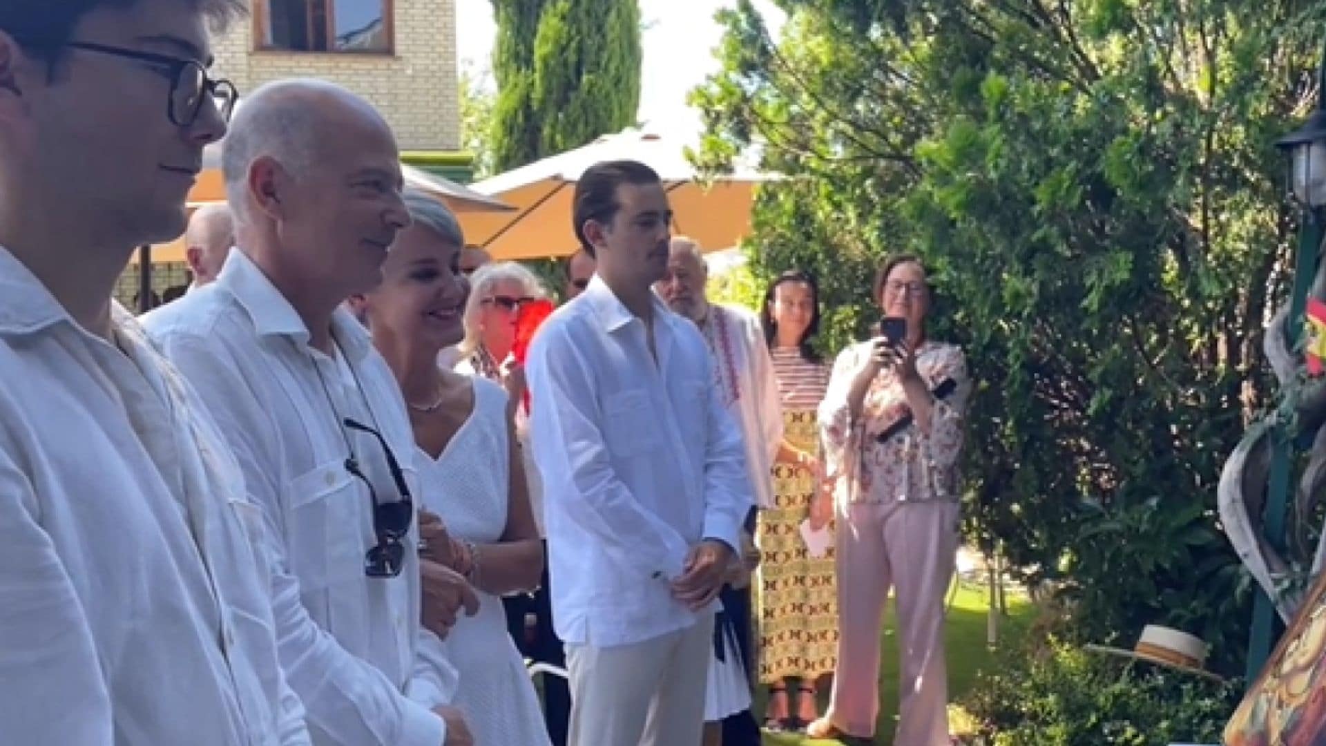 Carla Royo-Villanova y Kubrat de Bulgaria celebran su 30º aniversario ¡volviéndose a casar!