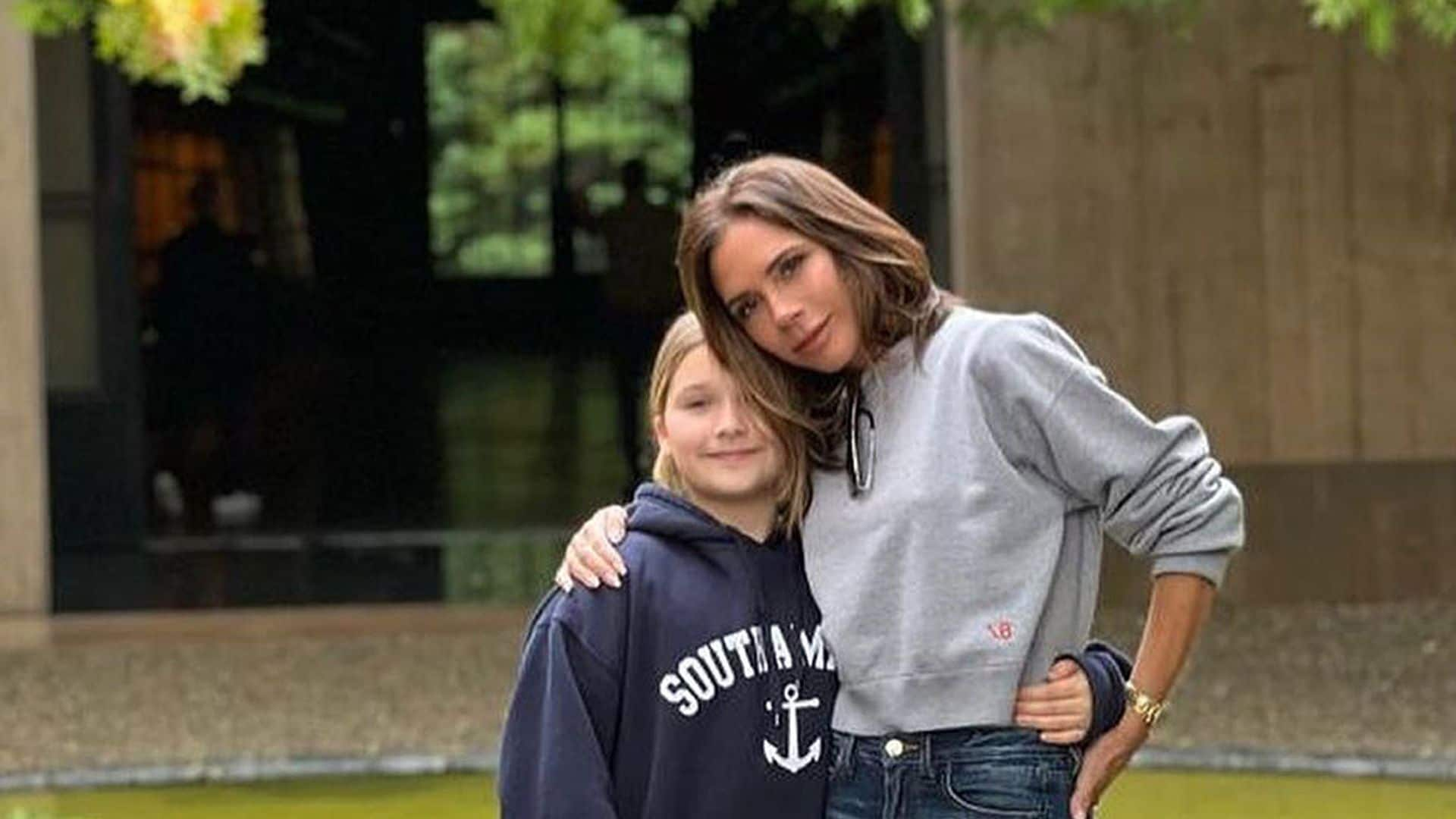 Victoria Beckham confiesa que está preocupada por el momento en el que Harper se abra un perfil social