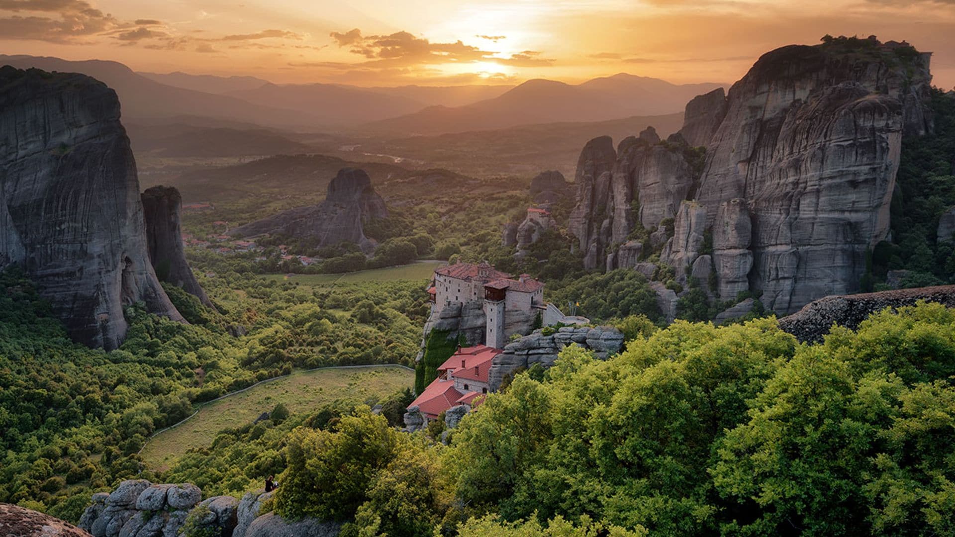 Los monasterios griegos de Meteora, rocas en el aire