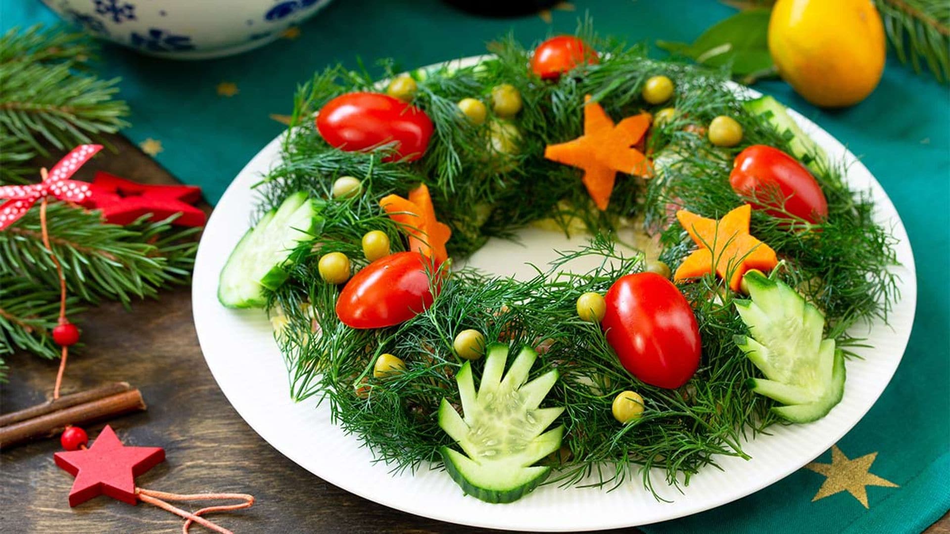 Ensaladas para Nochevieja y Año Nuevo deliciosas, ligeras y supervistosas