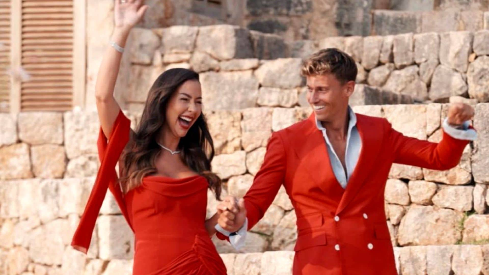 Paddy Noarbe y Marcos Llorente celebran una fabulosa preboda 'rojiblanca' en Mallorca