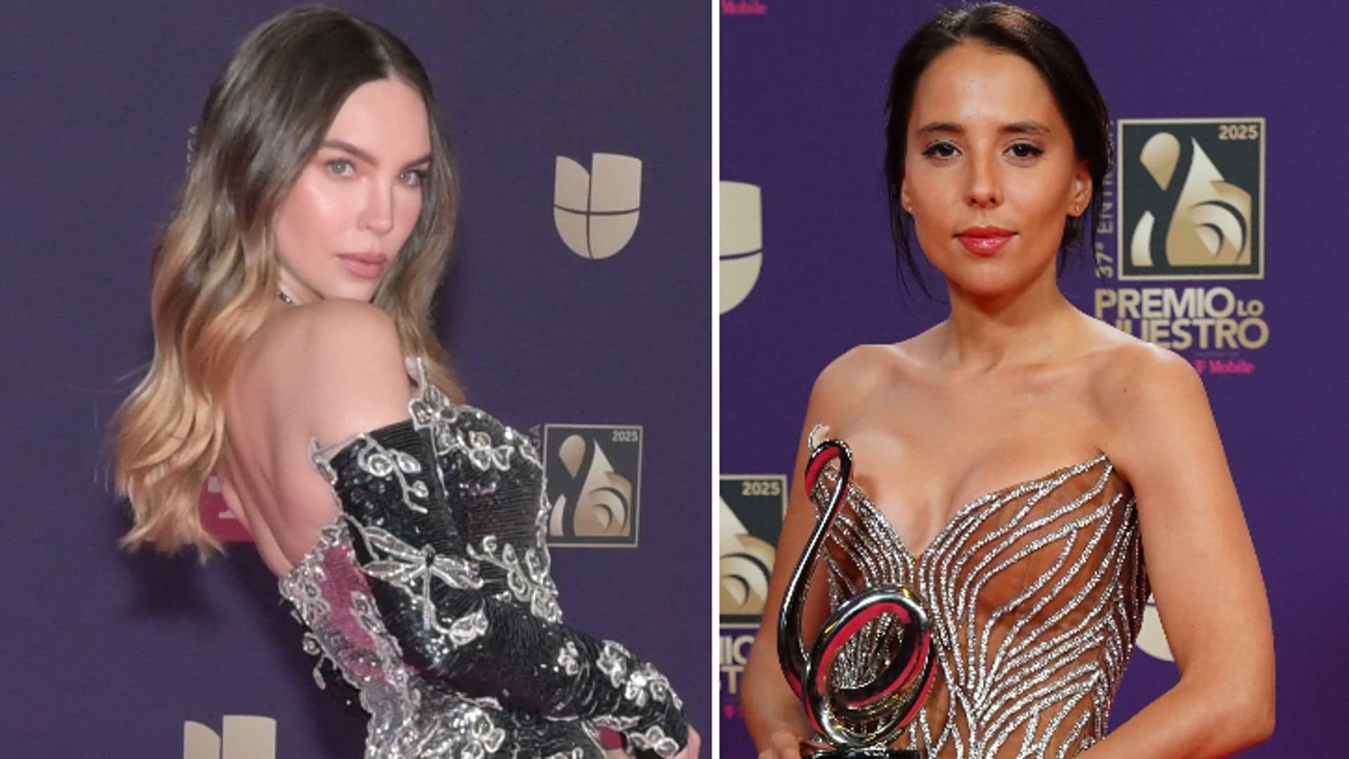 Belinda celebra el triunfo de Majo Aguilar ante Ángela en Premio Lo Nuestro