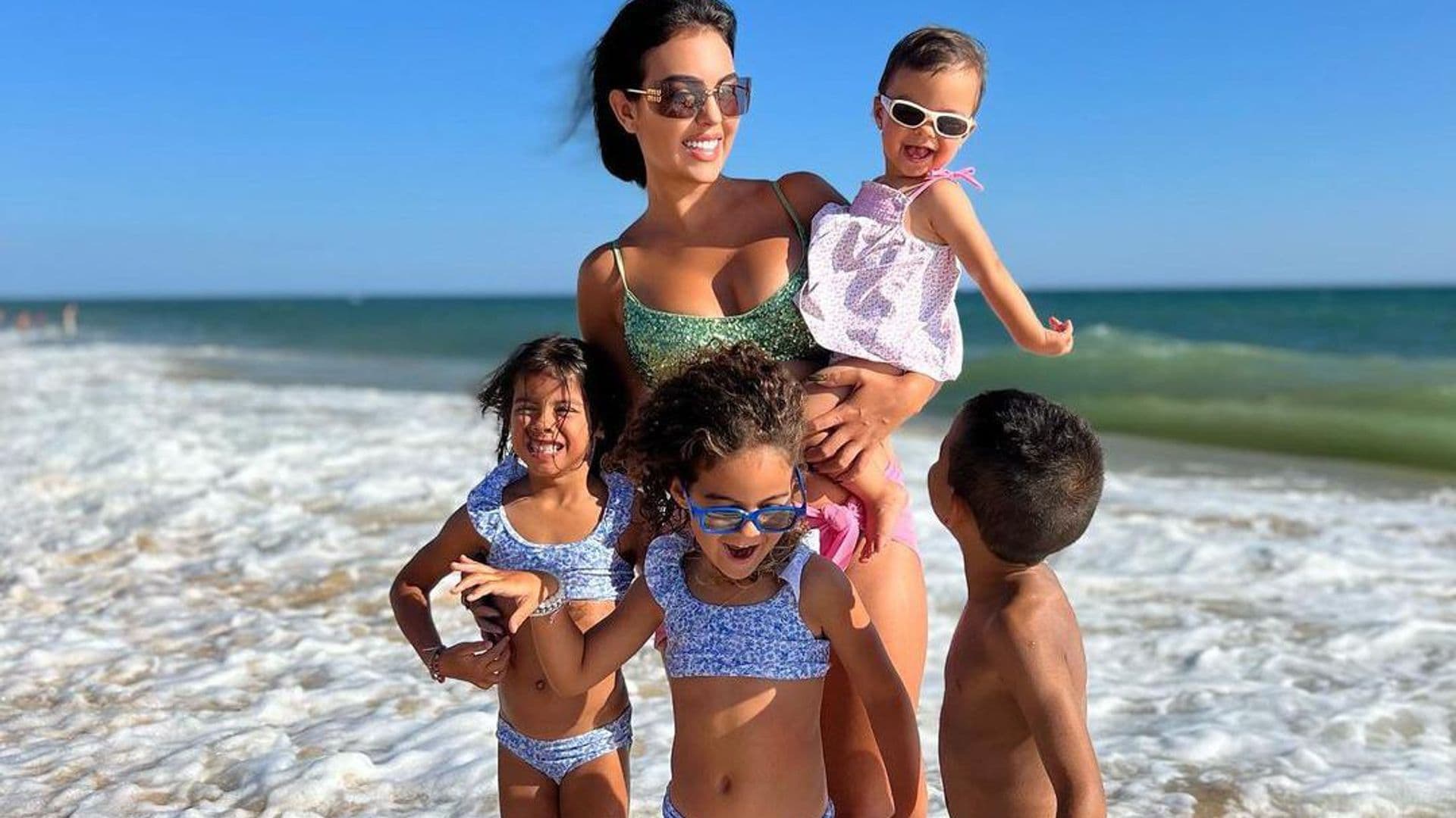 Georgina Rodríguez y sus espectaculares vacaciones familiares en portugal