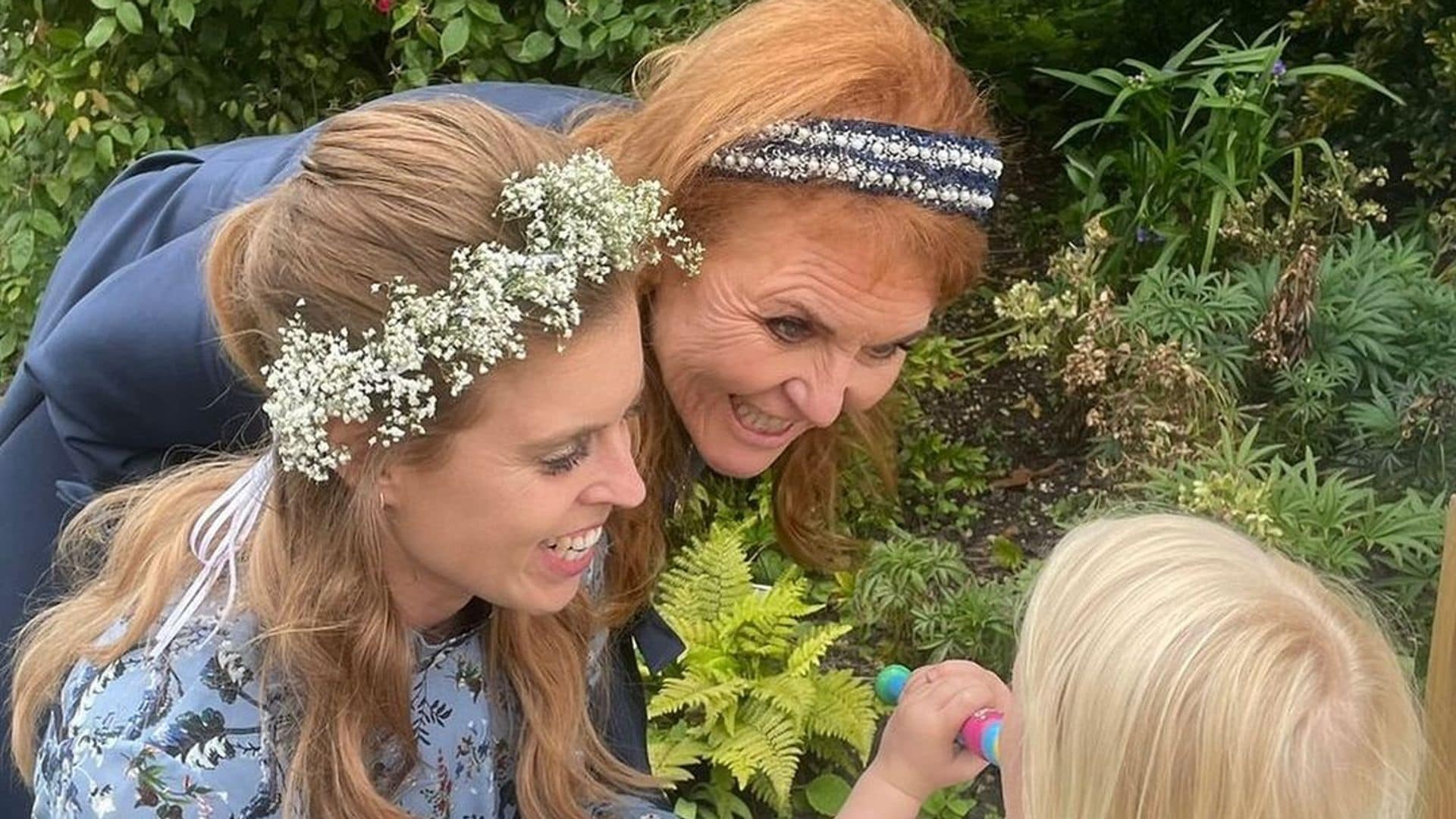 La emoción de Sarah Ferguson y la Princesa Eugenia al anuncio del nuevo bebé real