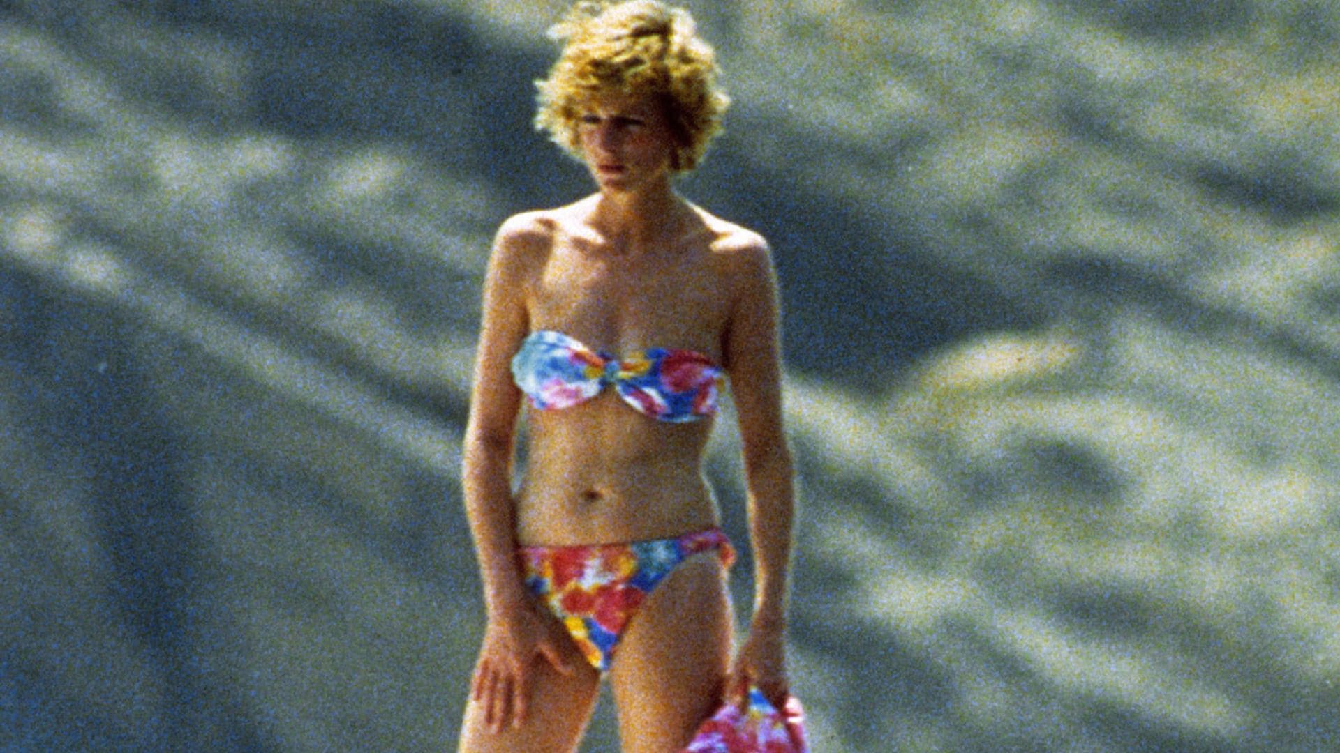 Diana de Gales ya llevó en Mallorca el bikini de flores que te hace más bronceada