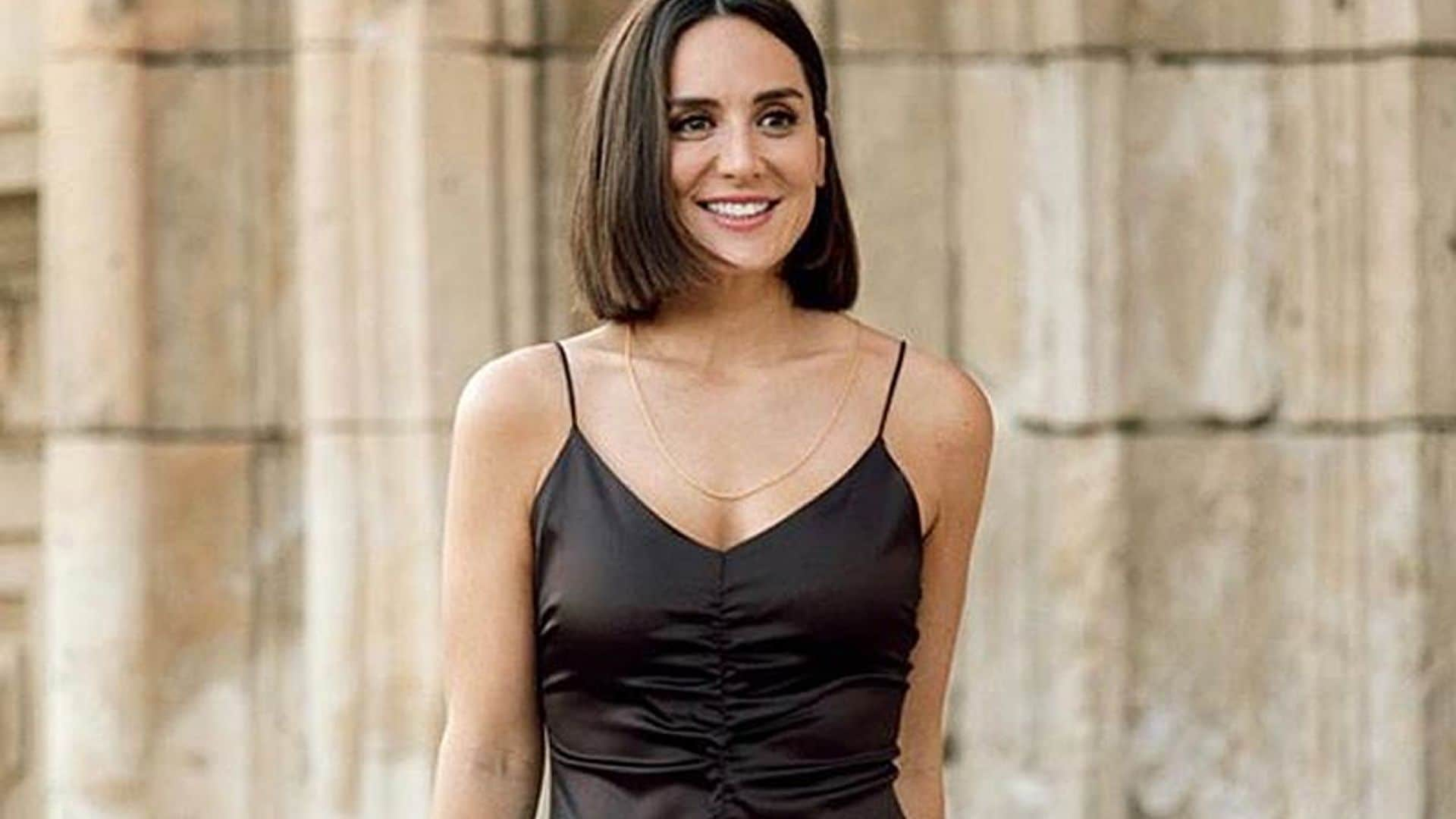 El vestido con escotazo trasero de Tamara Falcó que no habíamos visto hasta ahora