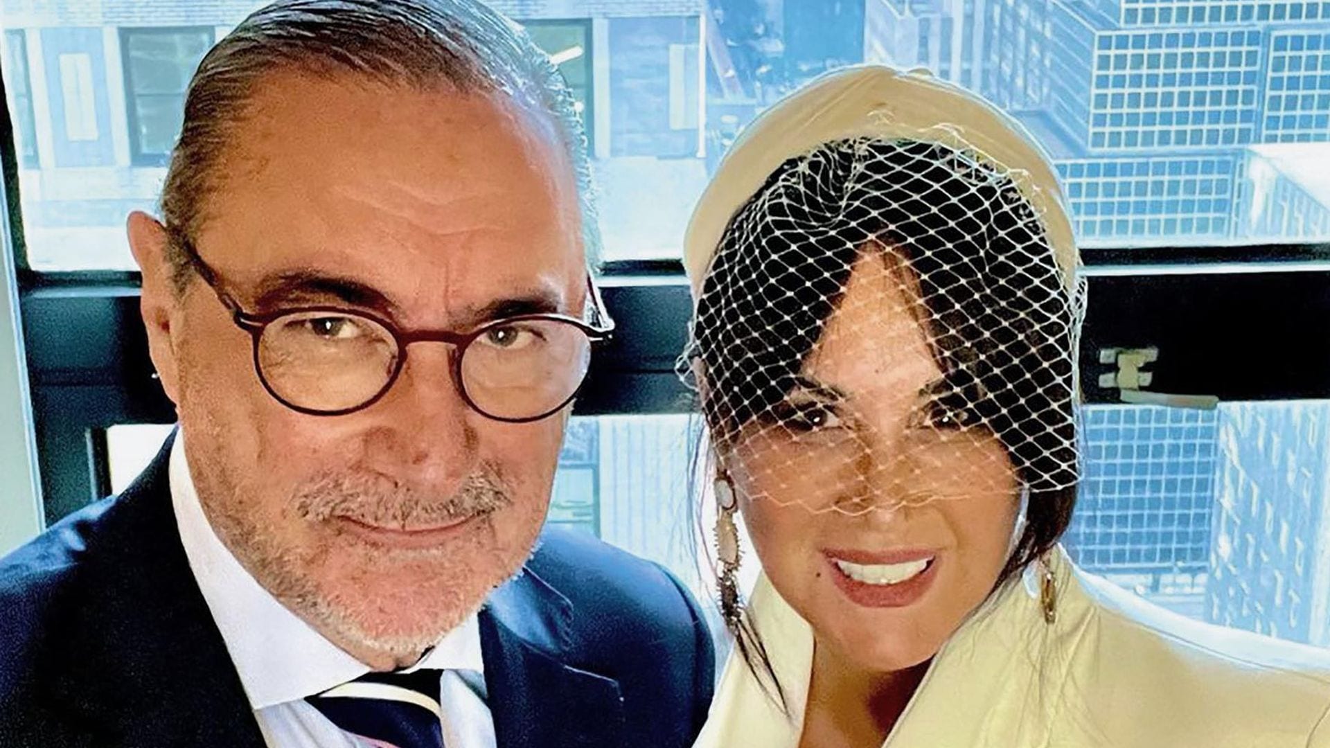 Carlos Herrera y Pepa Gea, primeras fotografías tras su boda secreta en Nueva York