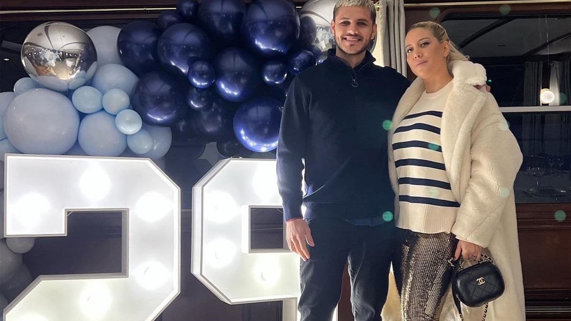 Tras la tormenta llega la calma: Mauro Icardi celebra su cumpleaños con Wanda Nara y sus hijos