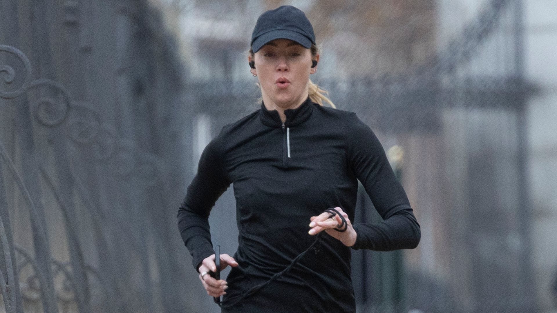 EXCLUSIVA: Amber Heard, embarazada y haciendo 'running' por Madrid