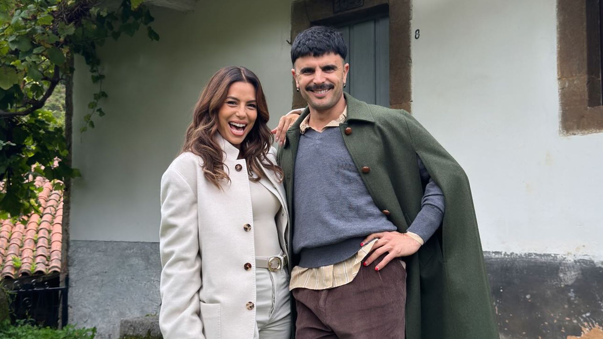 Sidra, fabada y un guiño a Georgina: así está siendo el viaje de Eva Longoria en Asturias