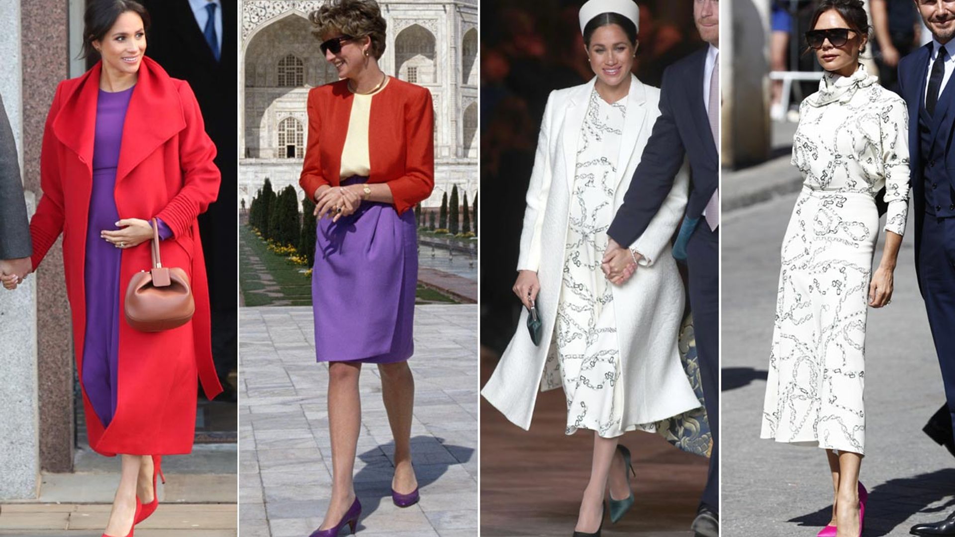 De Amal Clooney a la princesa Diana, los iconos de moda que comparten estilo con Meghan Markle