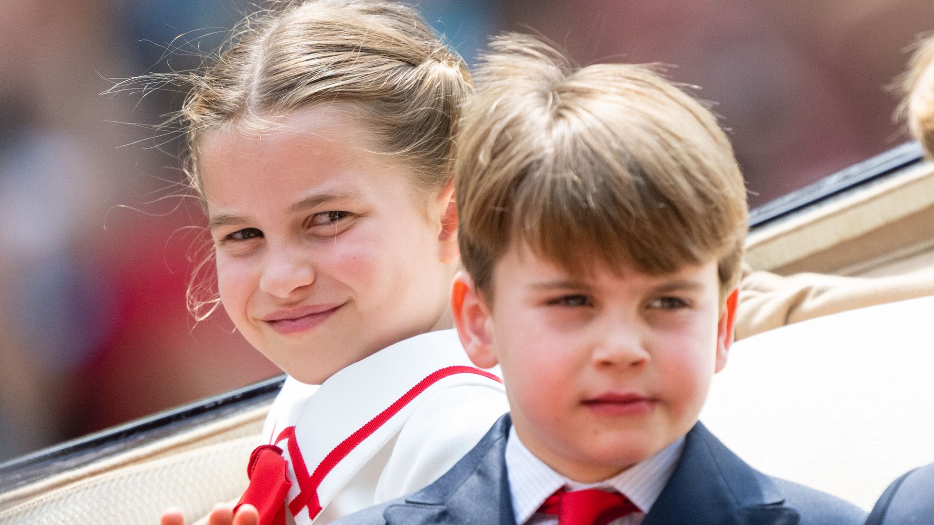 Desde casa, la princesa Charlotte y el príncipe Louis apoyaron a la selección inglesa