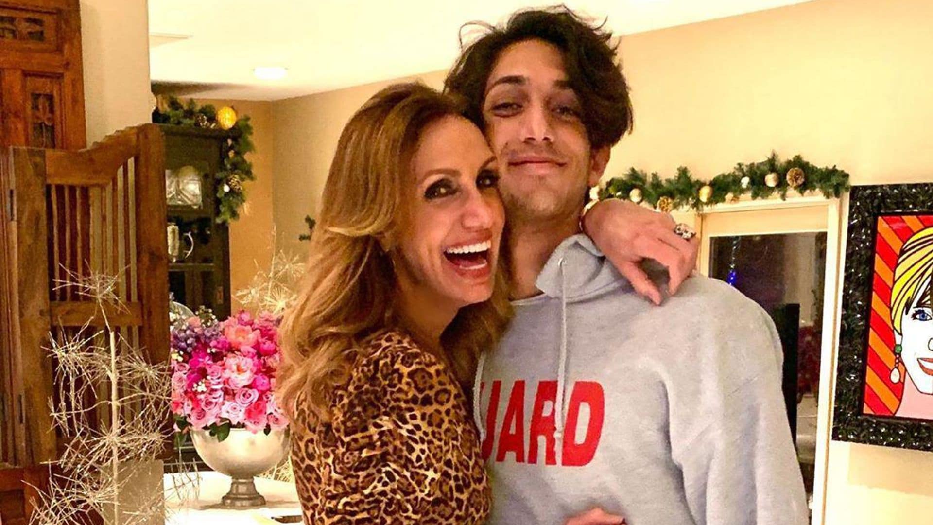 Lili Estefan disfruta de los últimos días al lado de su hijo mayor