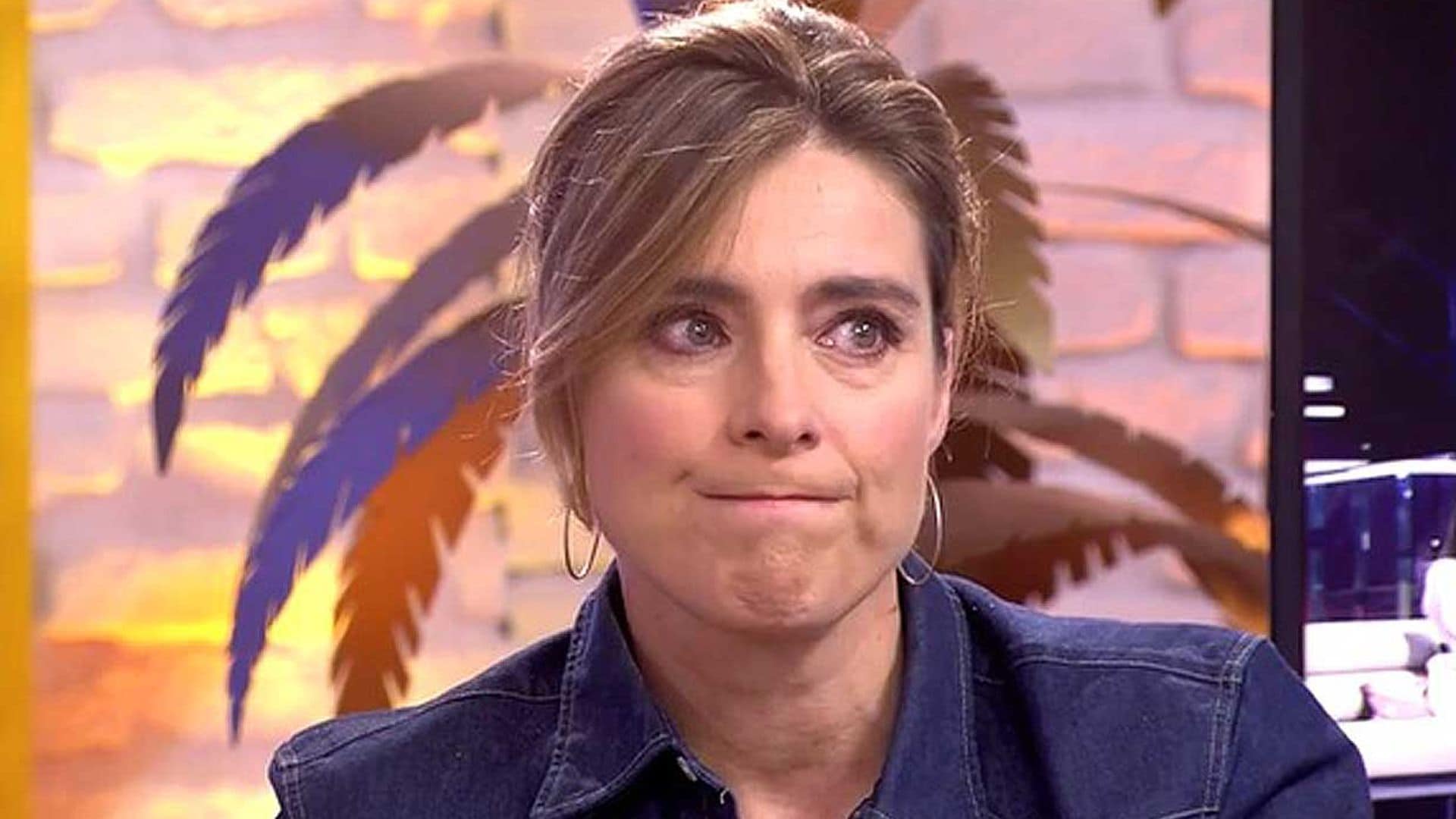 Sandra Barneda se emociona al hablar de su separación de Nagore Robles