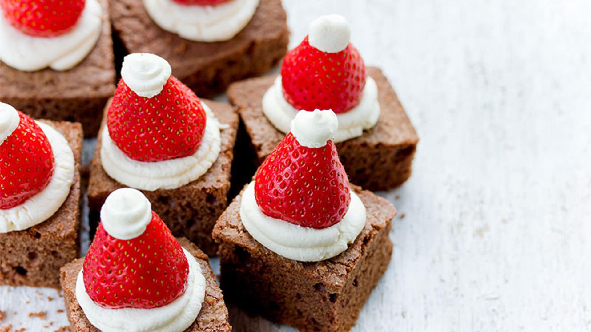 Brownie de Papá Noel