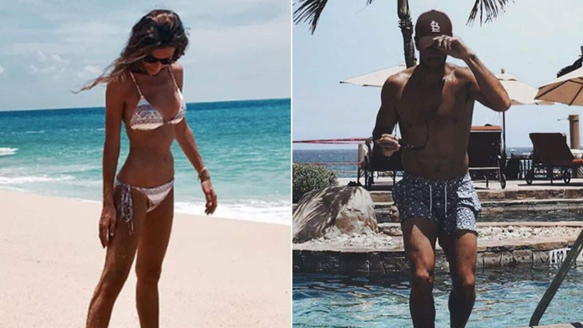 Ana Boyer y Fernando Verdasco lucen cuerpos de anuncio en México