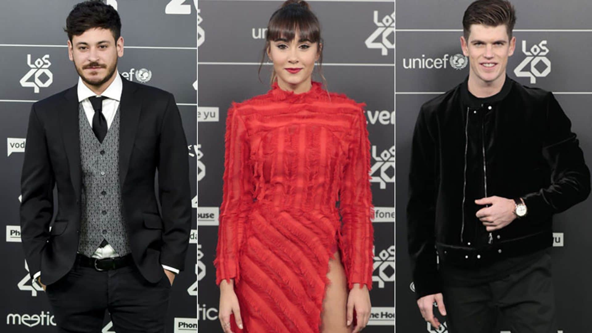 ¡Juntos pero no revueltos! Aitana, Cepeda y Miguel Bernardeau coinciden en la fiesta de la música