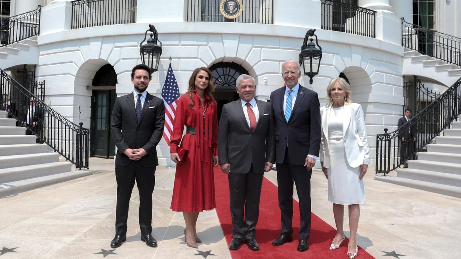 Rania de Jordania cuenta qué impresión le ha causado Jill Biden tras visitarla en Washington